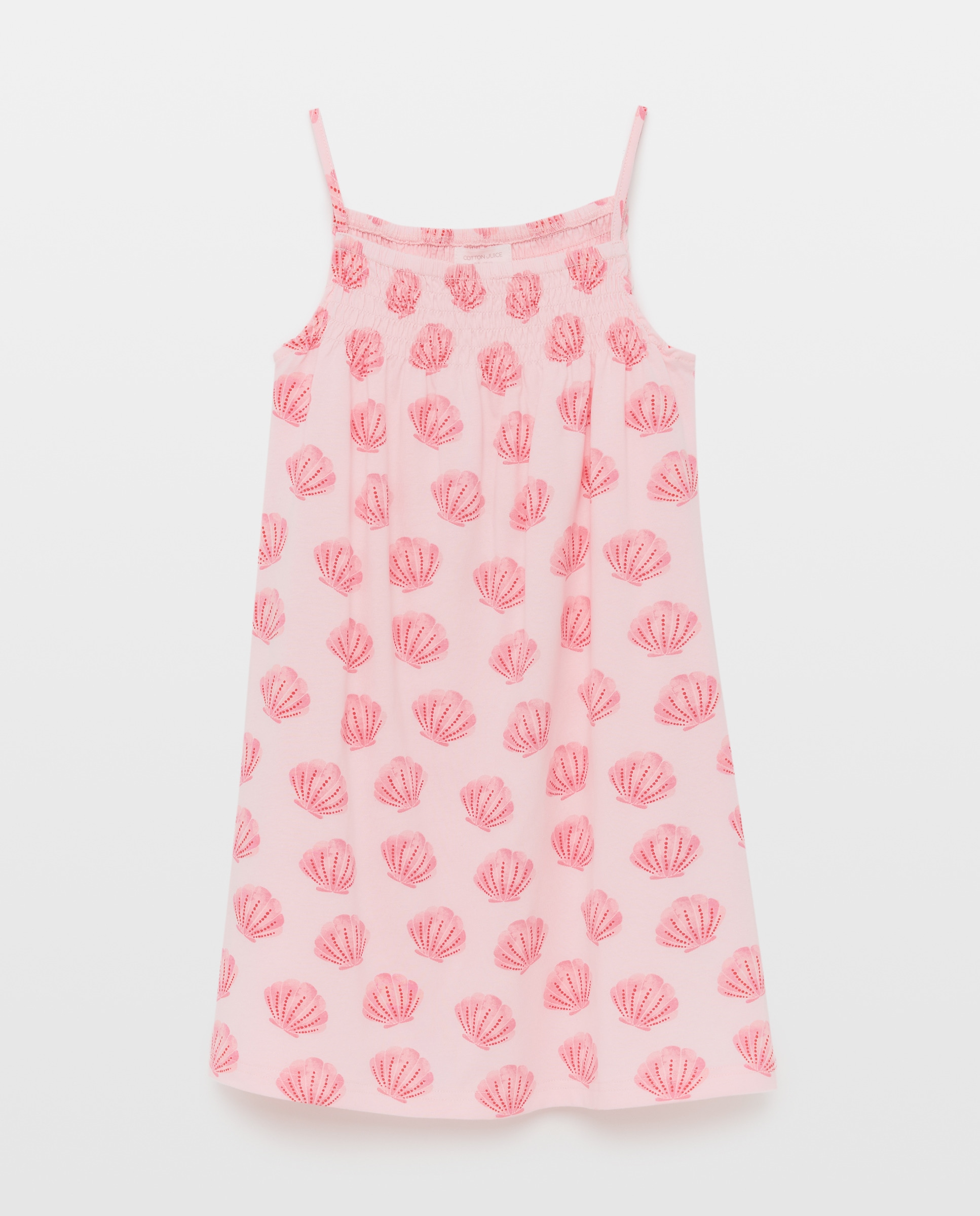 Camisa de Dormir de Malha com Cerejas Cotton Juice Branco-4