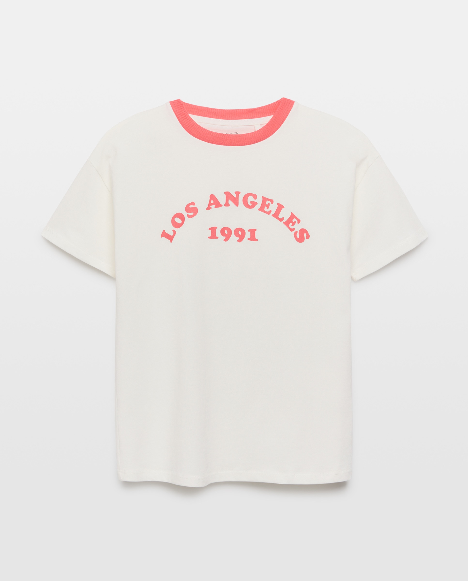 Imagen 0 de Camiseta de niño rayas bolsillo manga corta