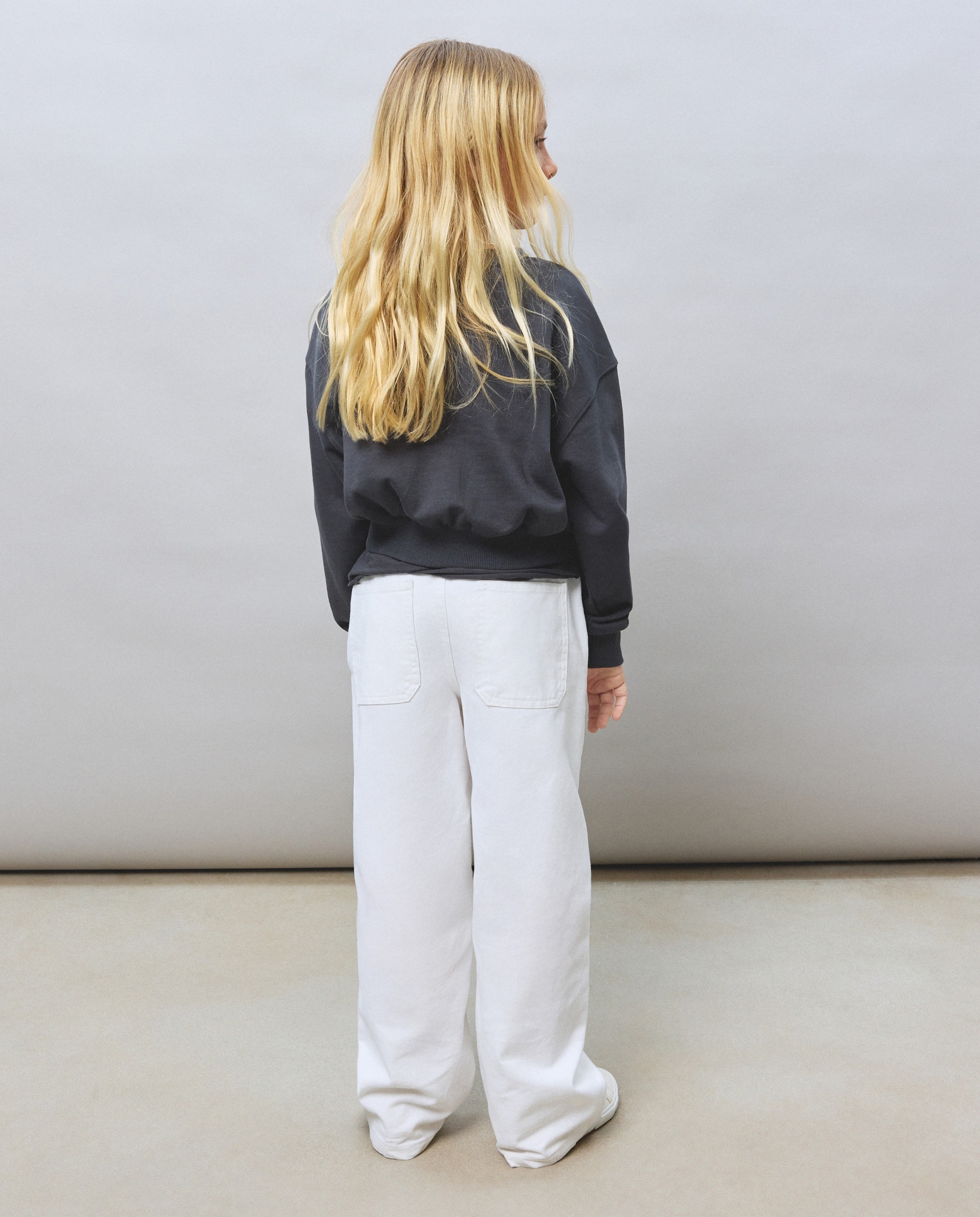Sweatshirt com Estampado Rolling Stones à Frente Kids El Corte Inglés Cinzento-3