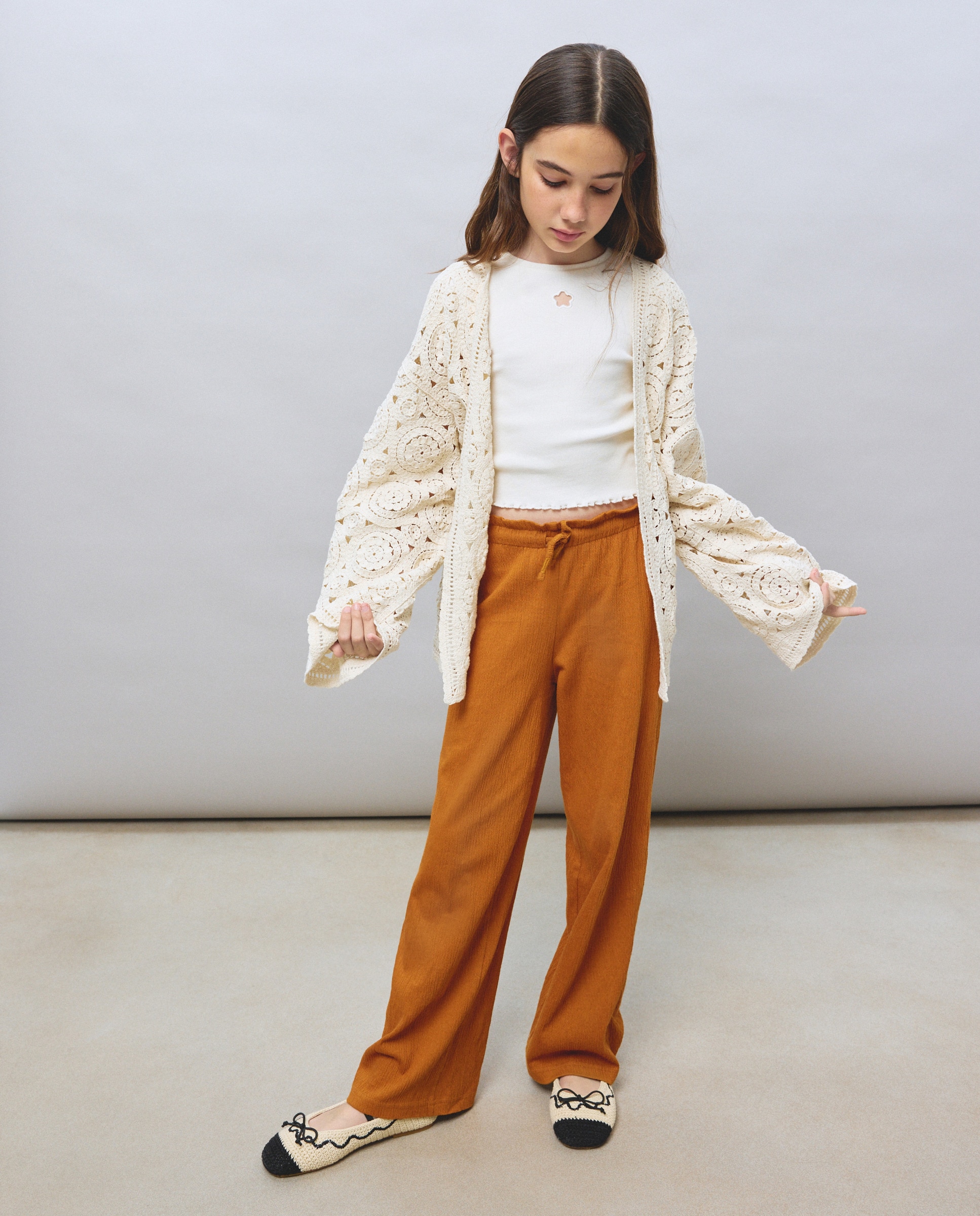 Imagem 0 de Casaco Tipo Kimono em Crochet