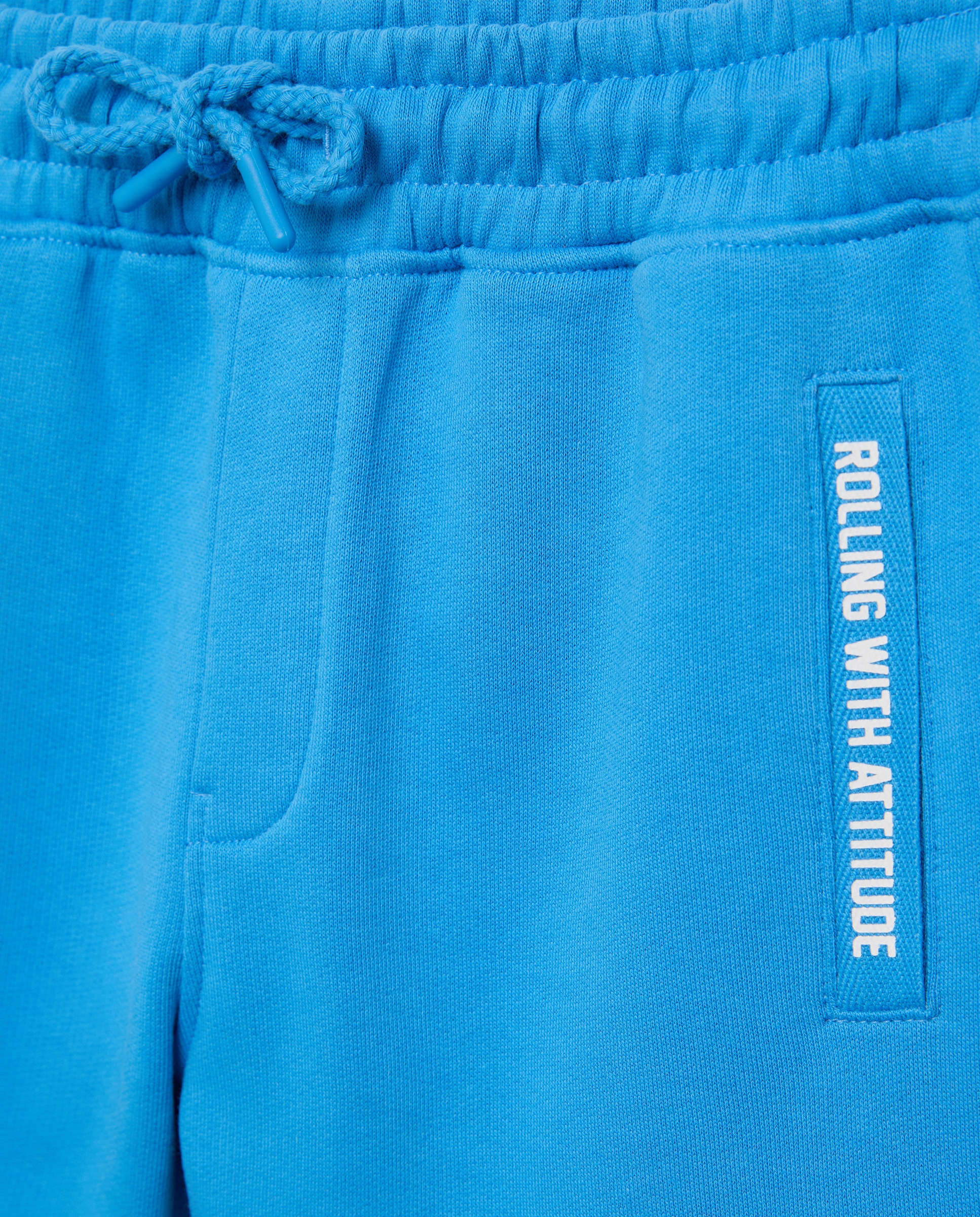 Bermudas de Felpa com Fita Kids El Corte Inglés 400 Azul-5