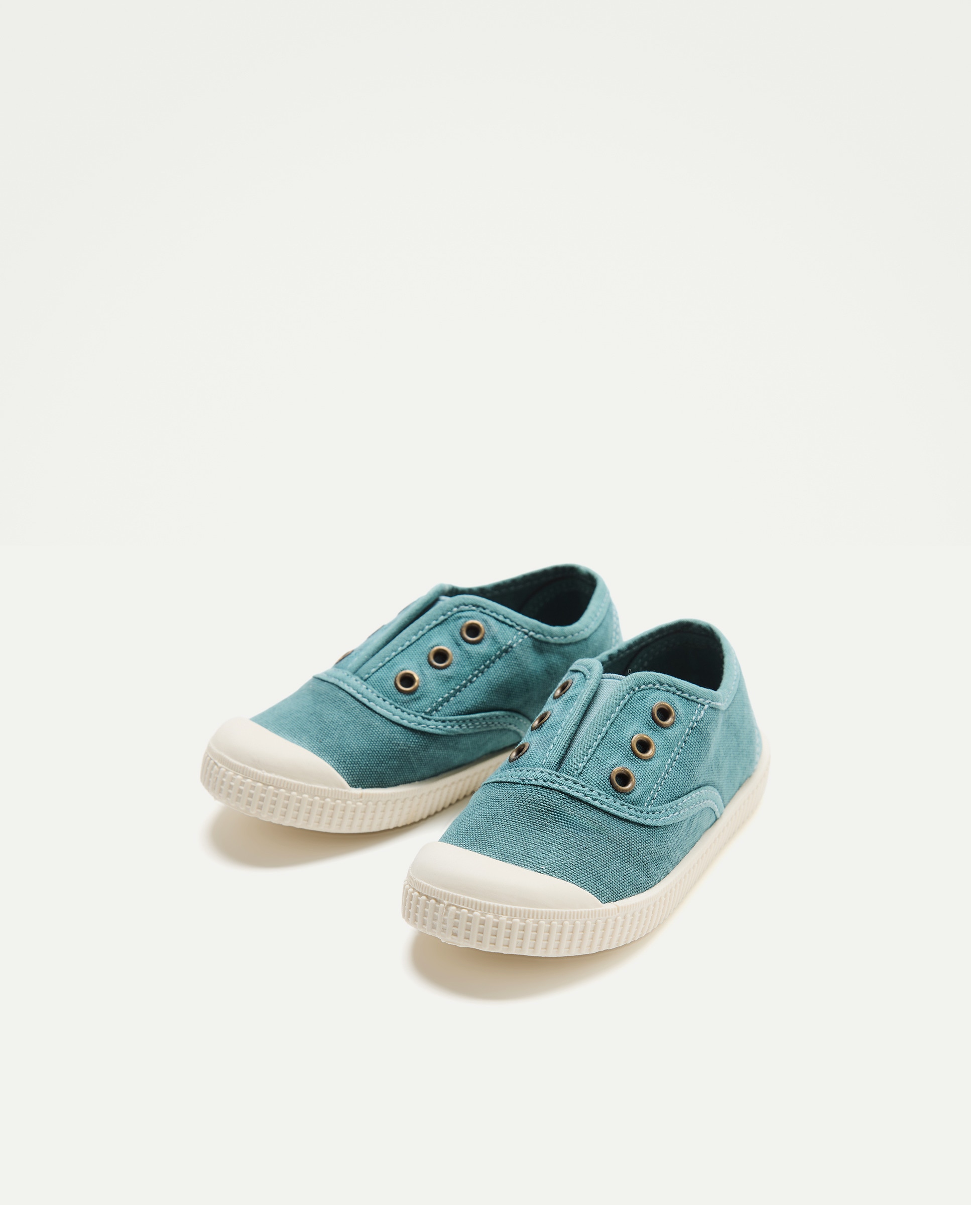 Lona bebés con puntera suela flexible 530 Verde oscuro-2