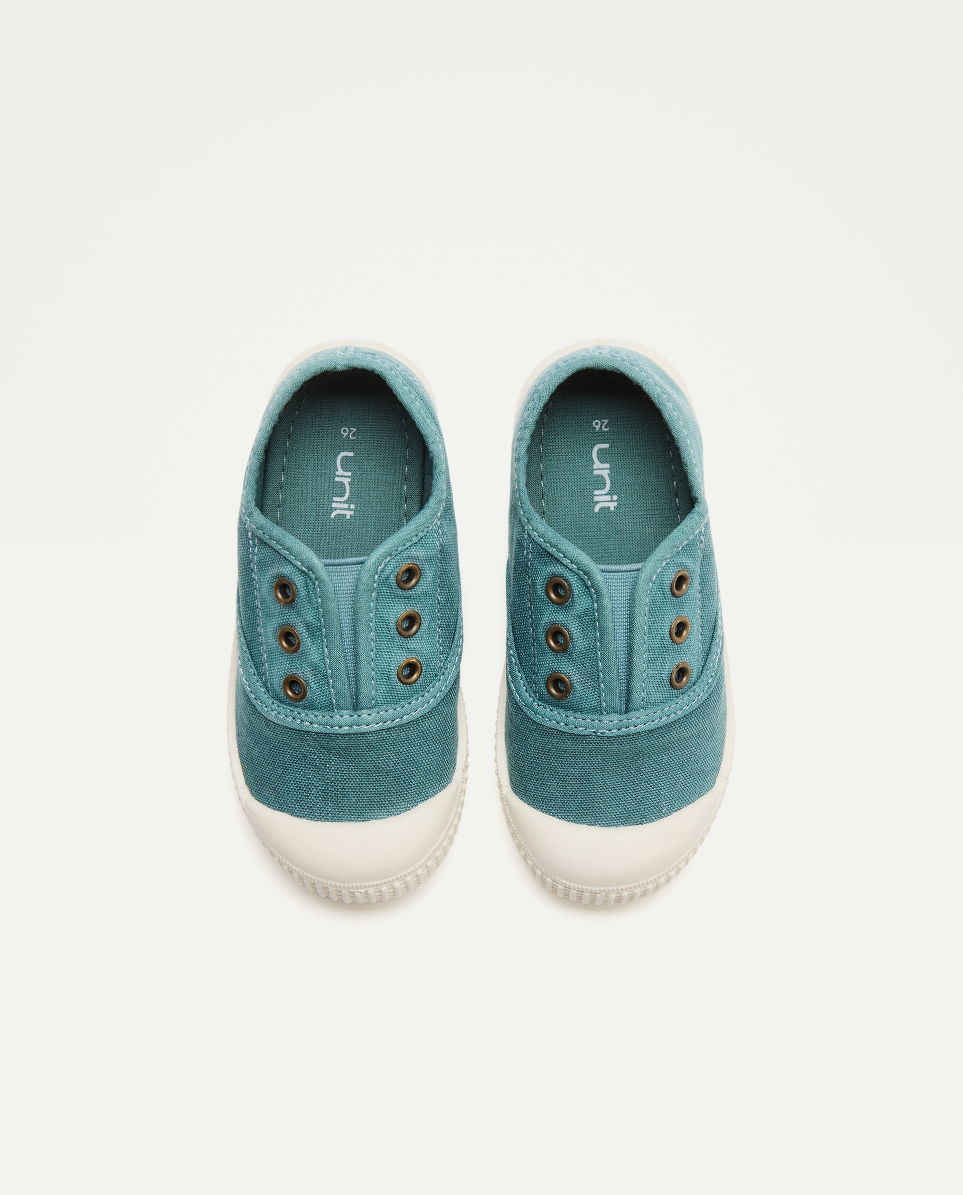 Lona bebés con puntera suela flexible 530 Verde oscuro-4
