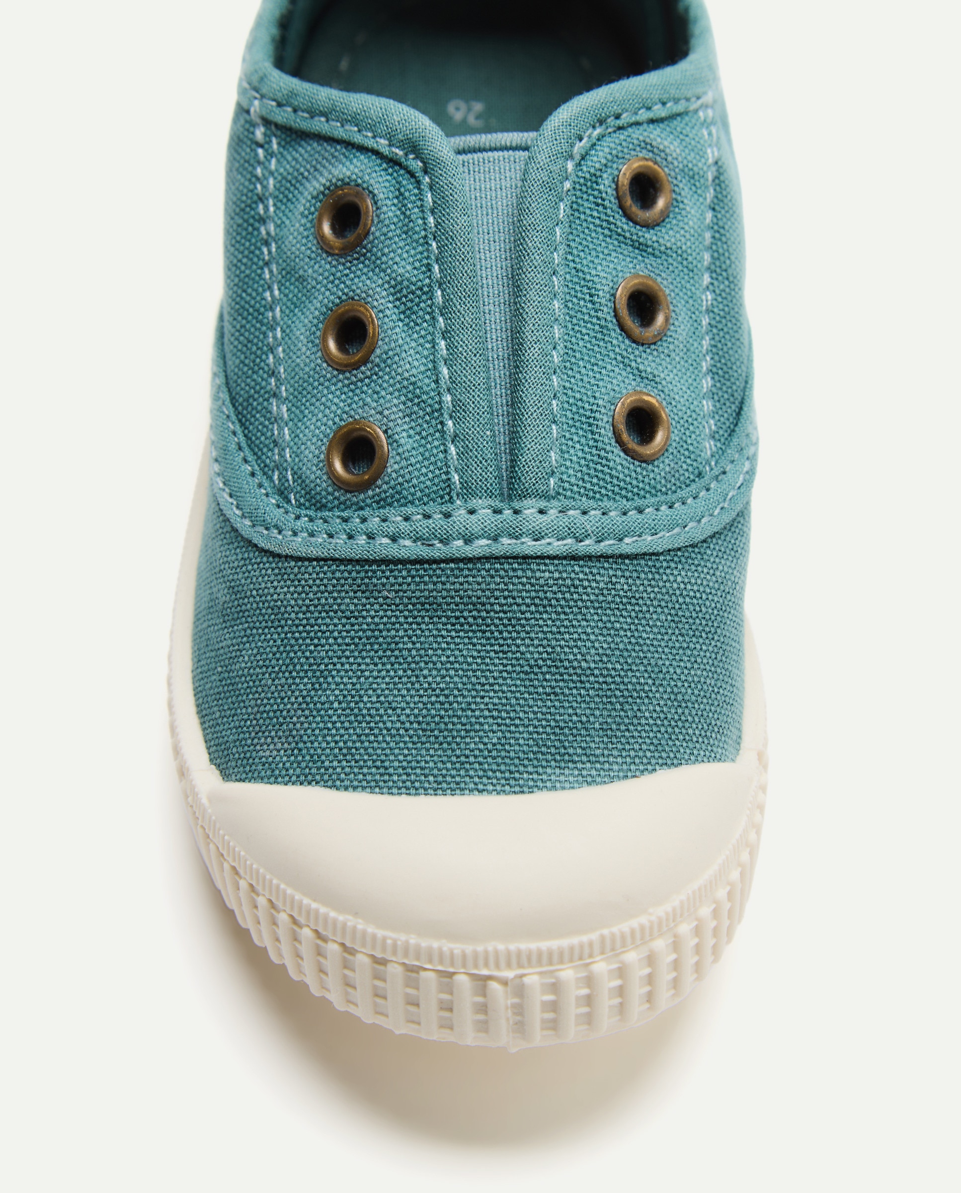 Lona bebés con puntera suela flexible 530 Verde oscuro-5