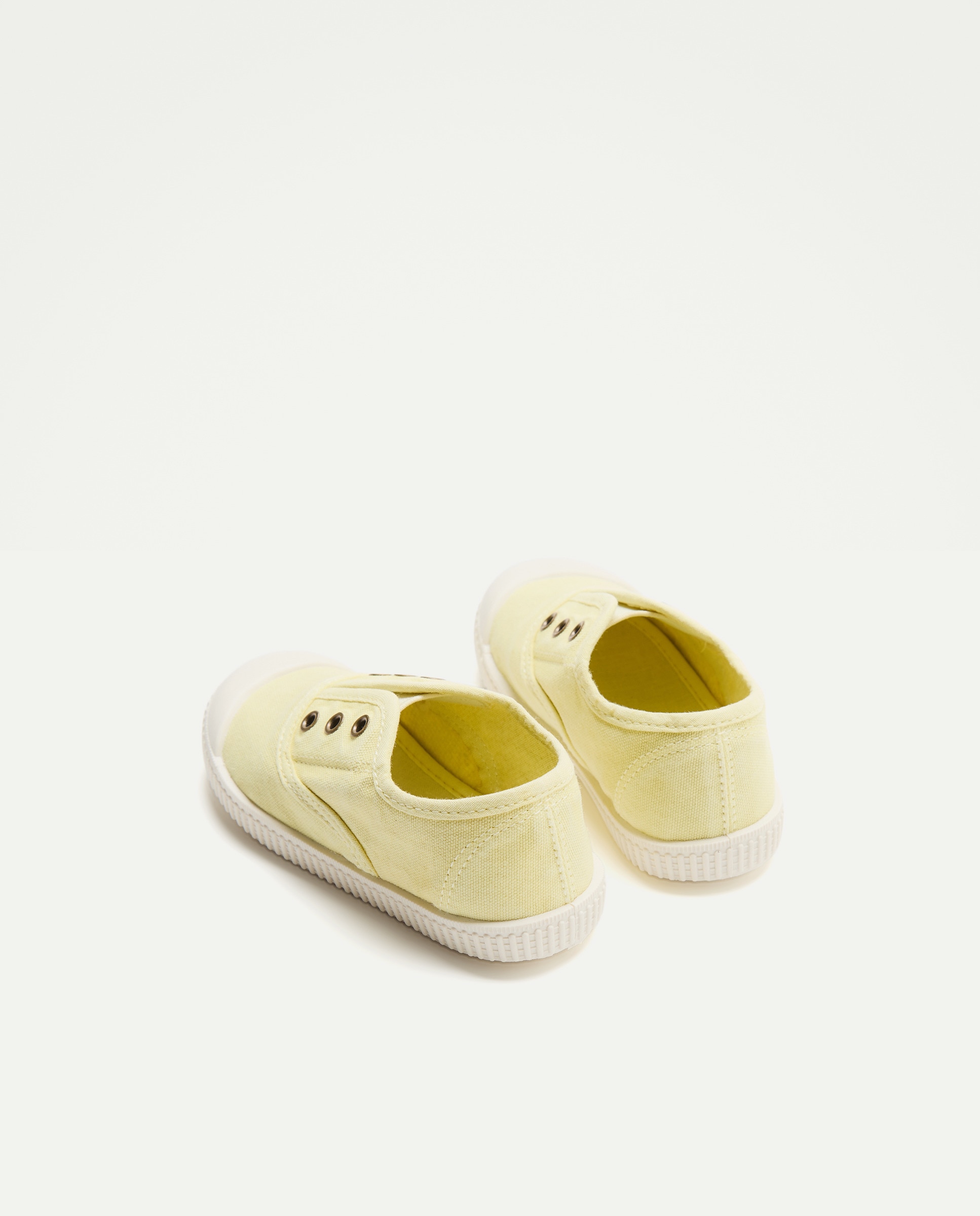 Lona bebés con puntera suela flexible Pistacho-3