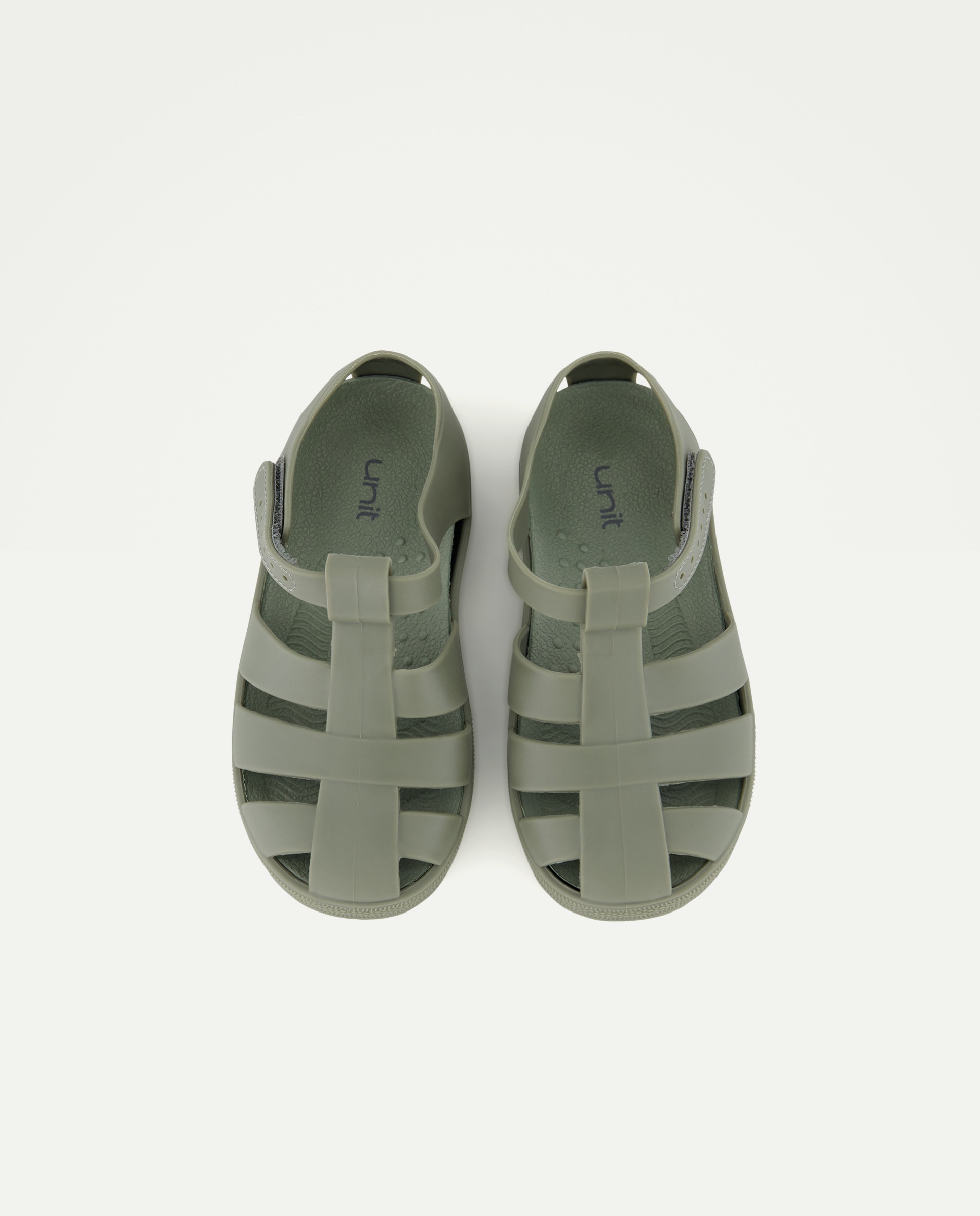 Cangrejera bebés de goma con velcro 520 Kaki-4