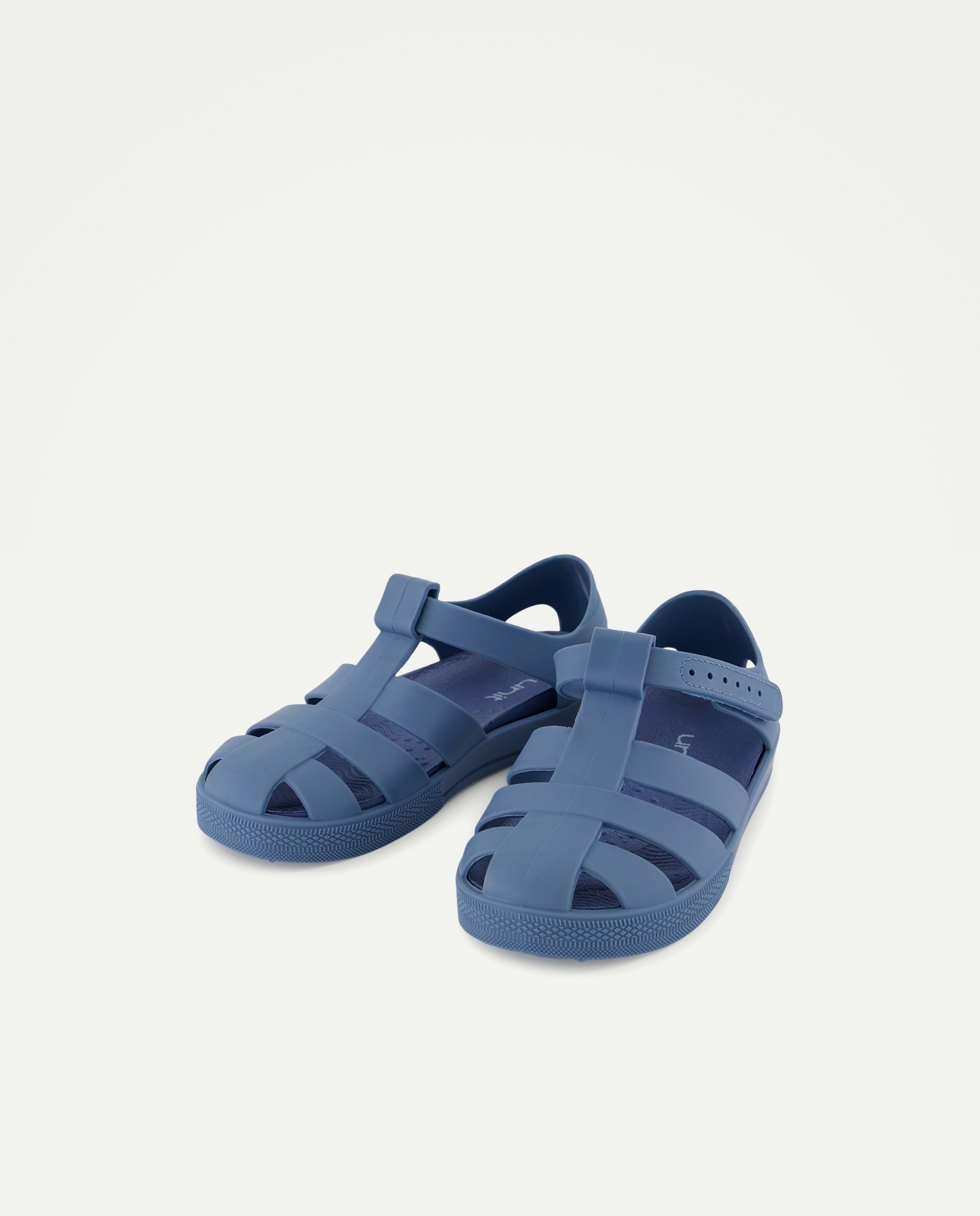 Cangrejera bebés de goma con velcro 400 Azul-2