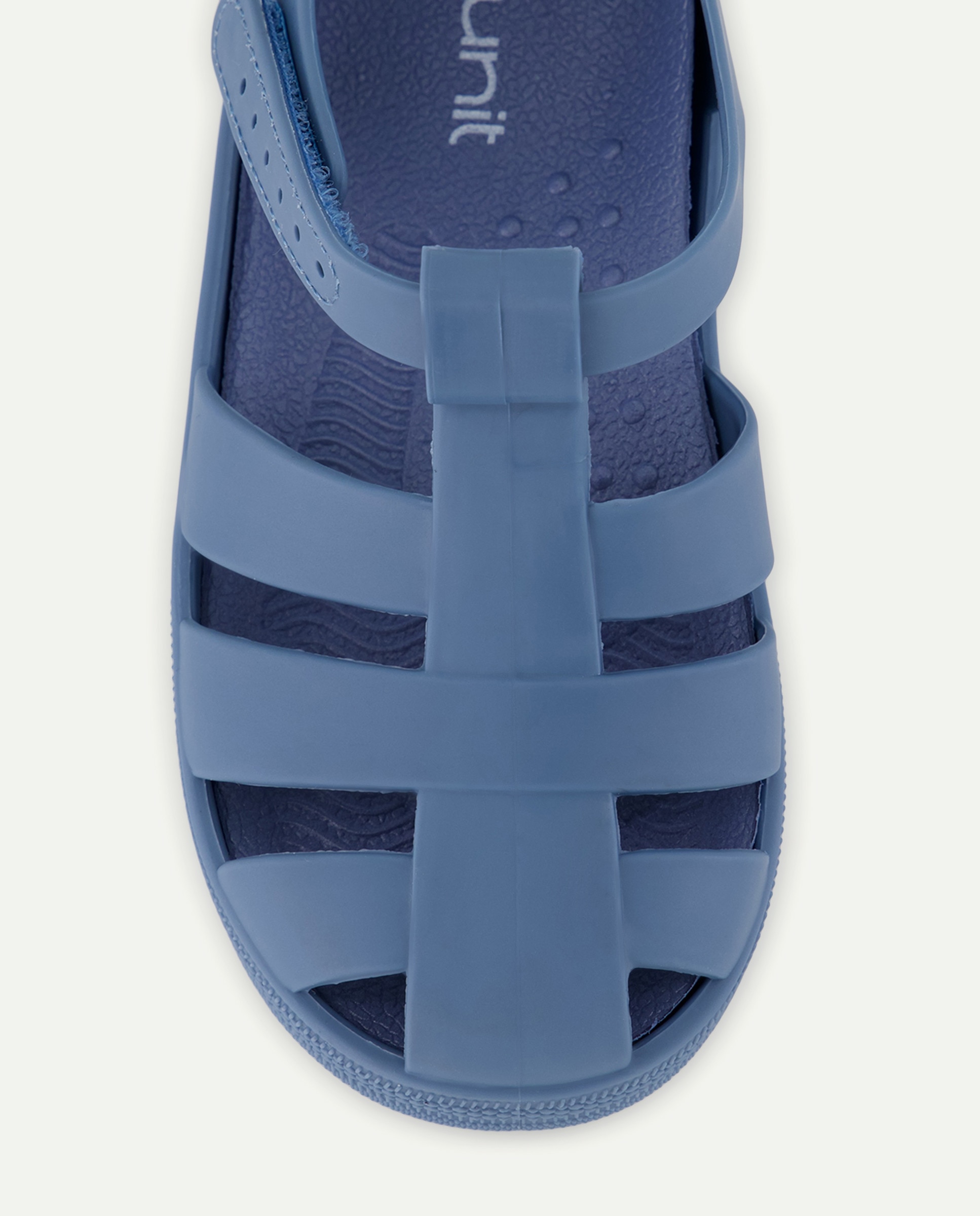 Cangrejera bebés de goma con velcro 400 Azul-5