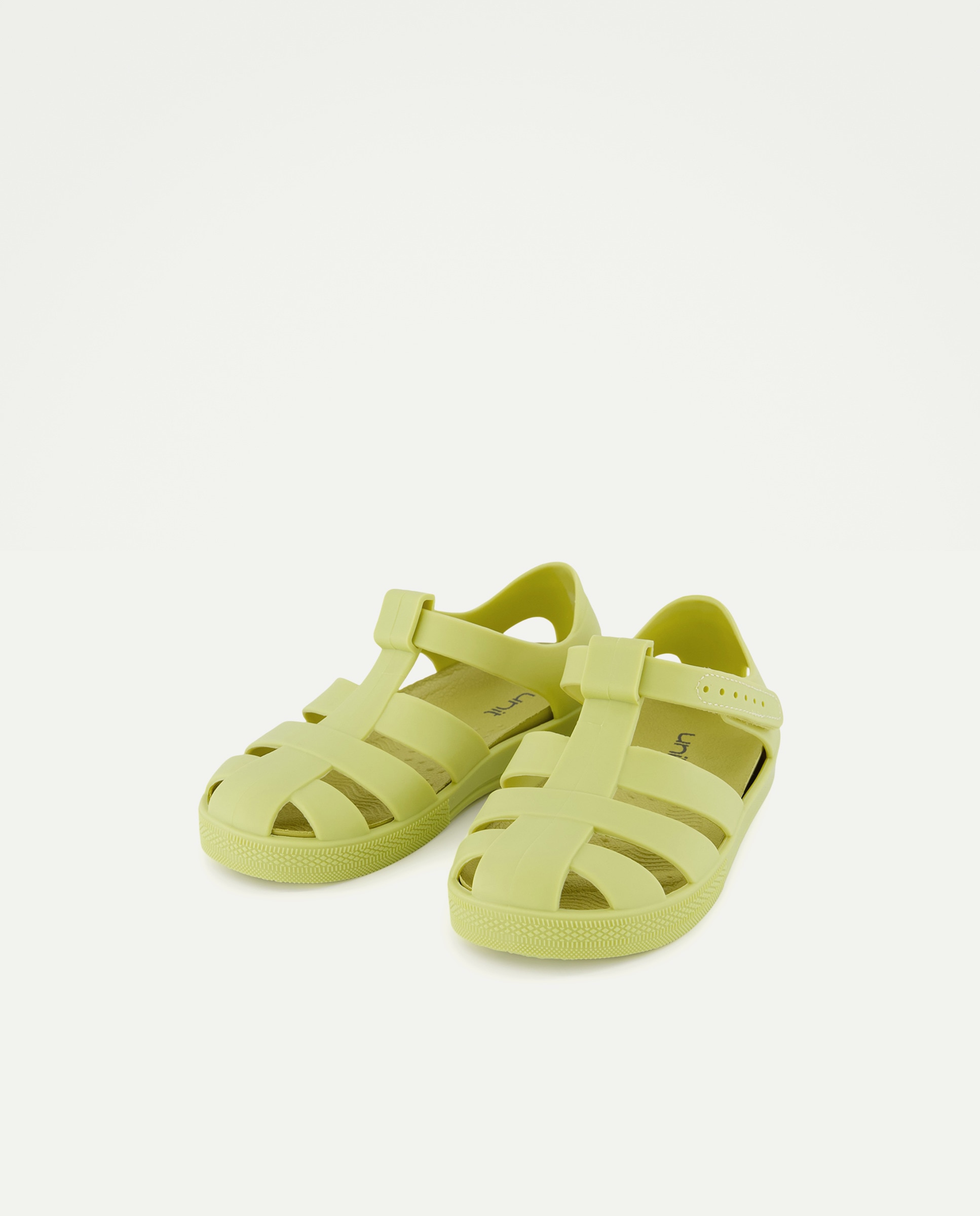 Cangrejera bebés de goma con velcro Pistacho-2