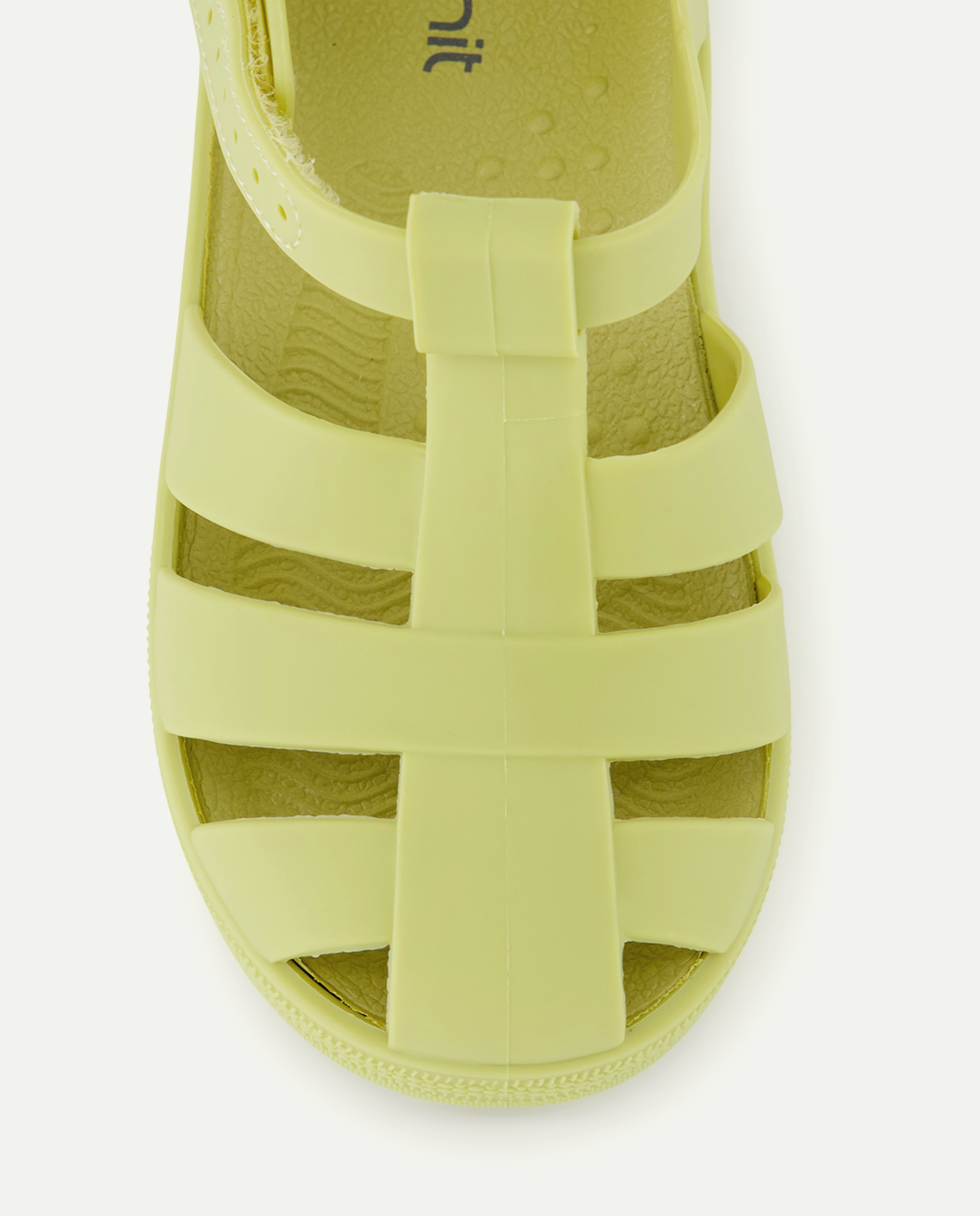 Cangrejera bebés de goma con velcro Pistacho-5