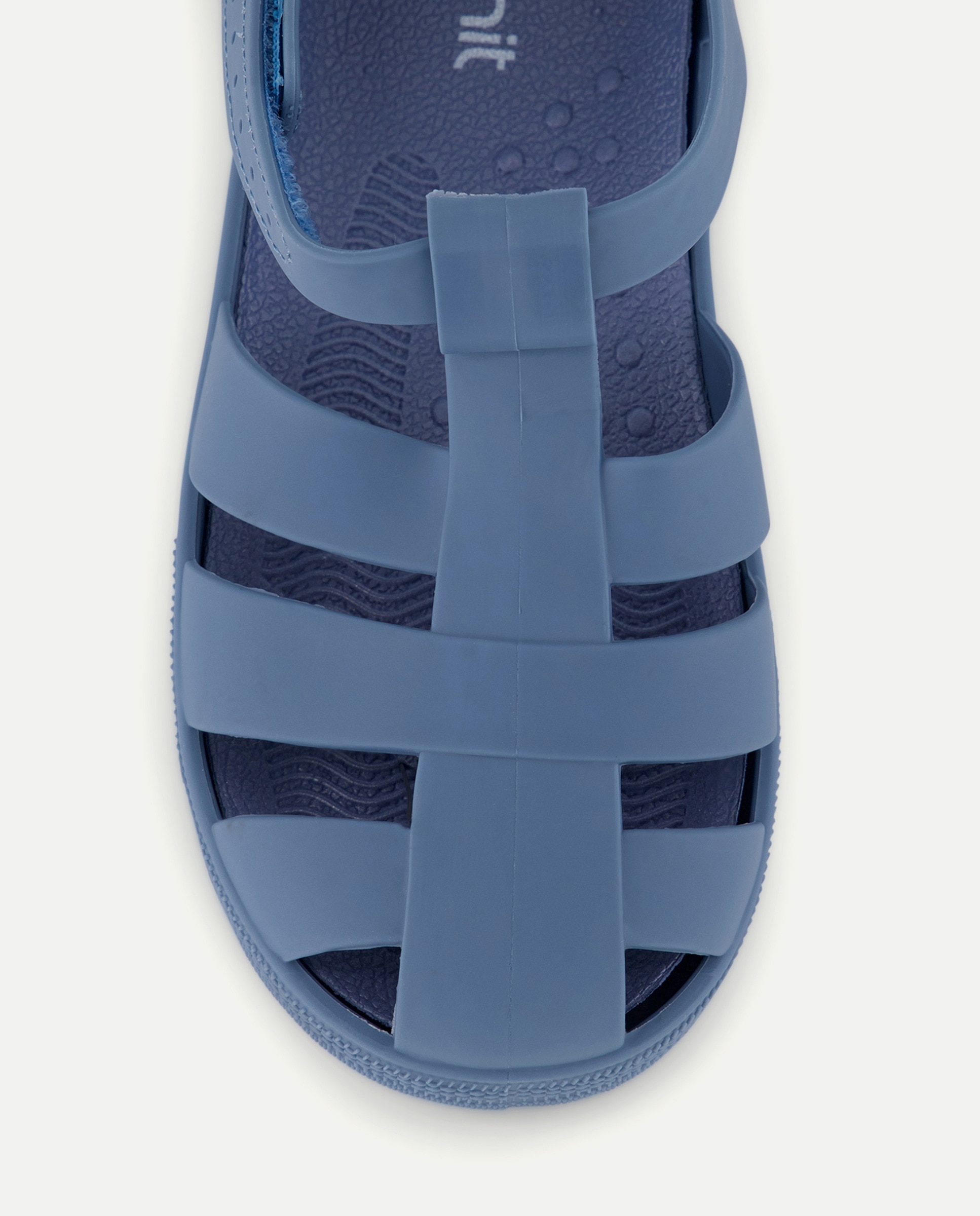 Cangrejera infantil de goma con velcro 400 Azul-5