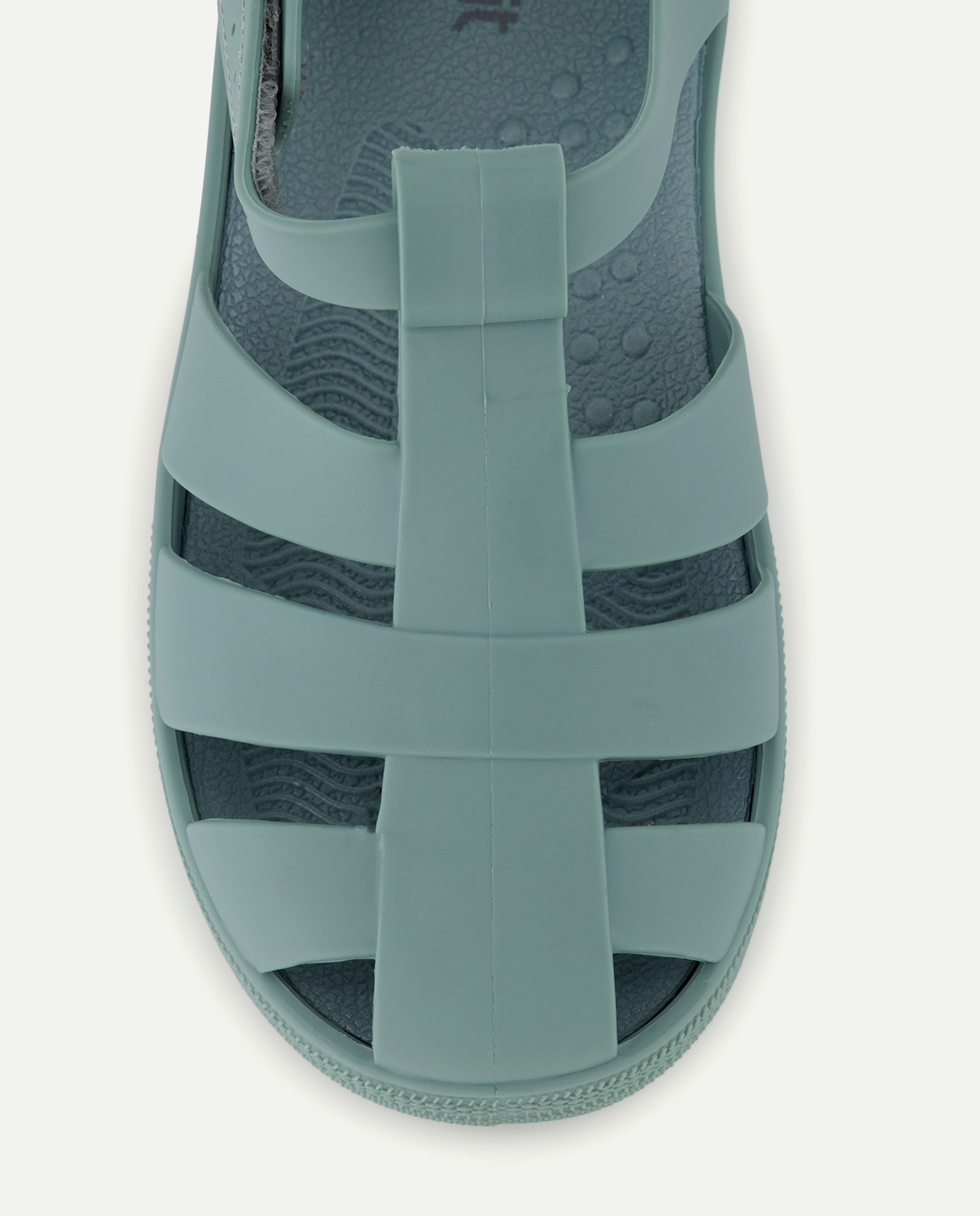 Cangrejera infantil de goma con velcro 530 Verde oscuro-5