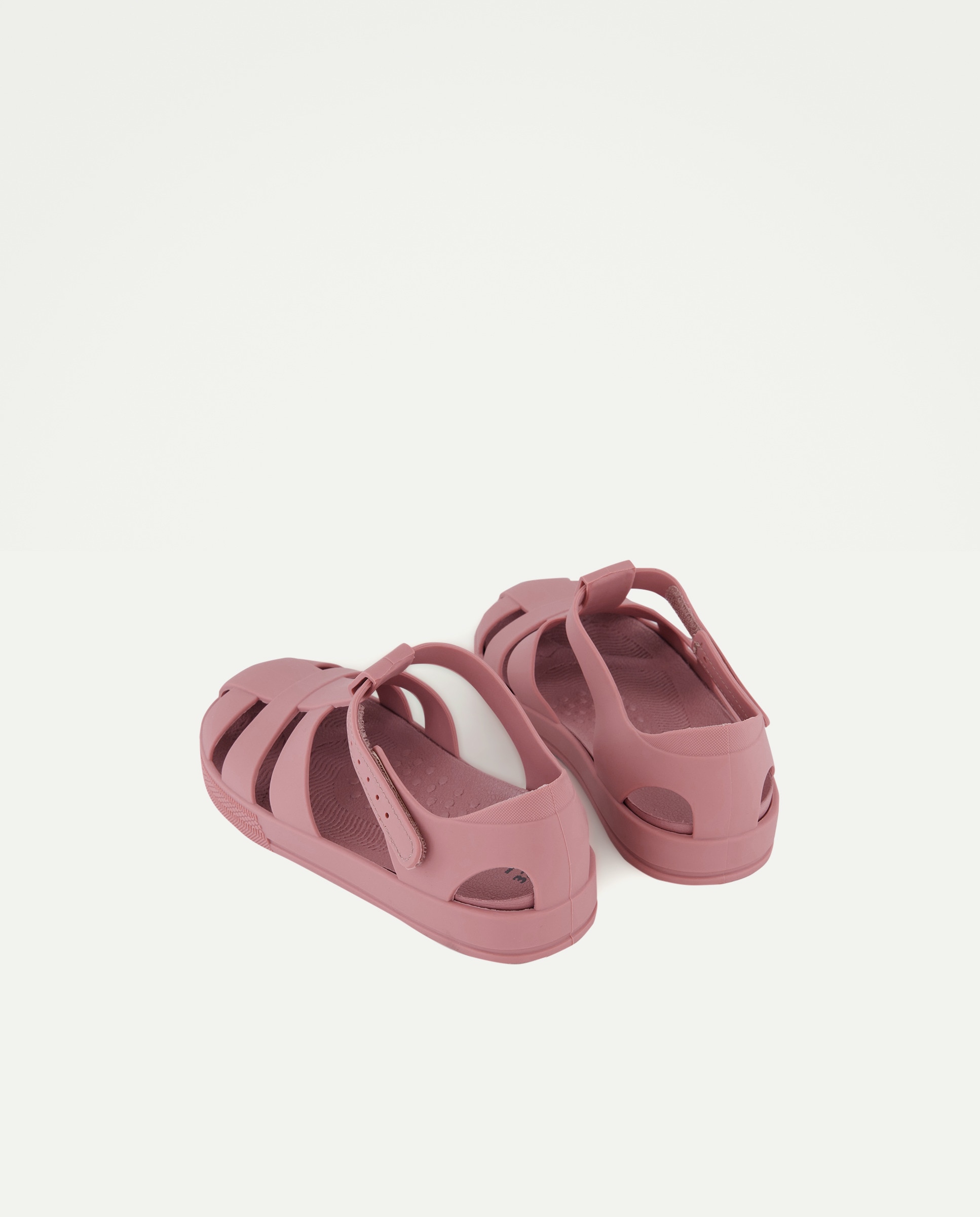 Cangrejera infantil de goma con velcro 230 Rosa oscuro-3