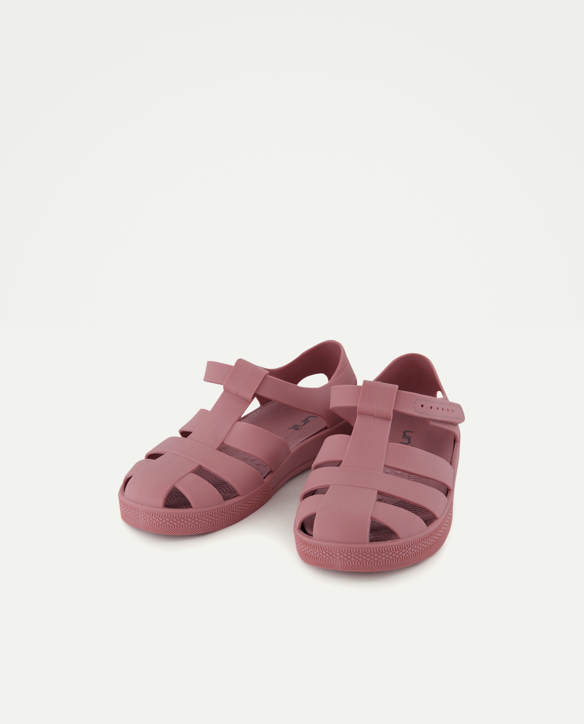 Cangrejera infantil de goma con velcro 230 Rosa oscuro-2