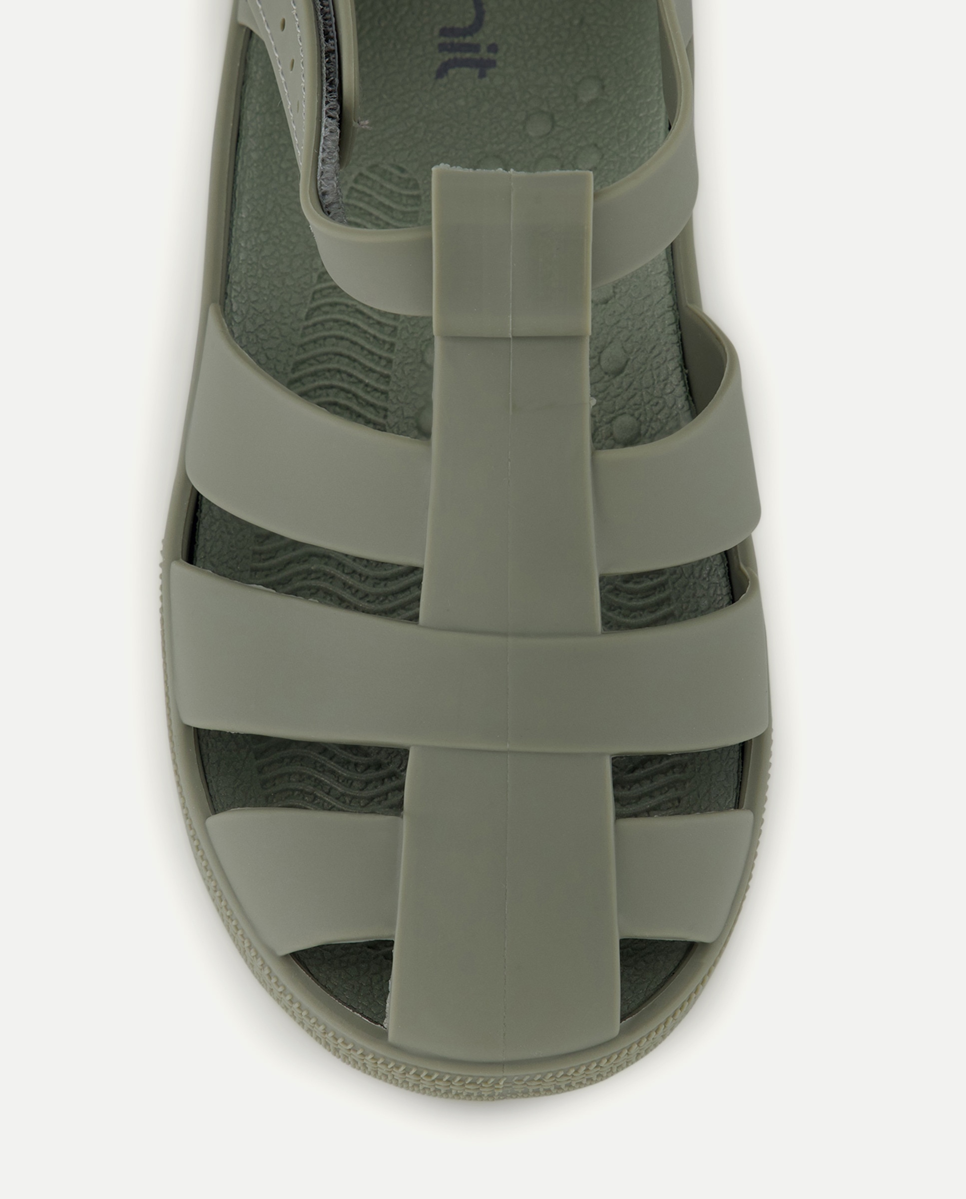 Cangrejera infantil de goma con velcro 520 Kaki-5