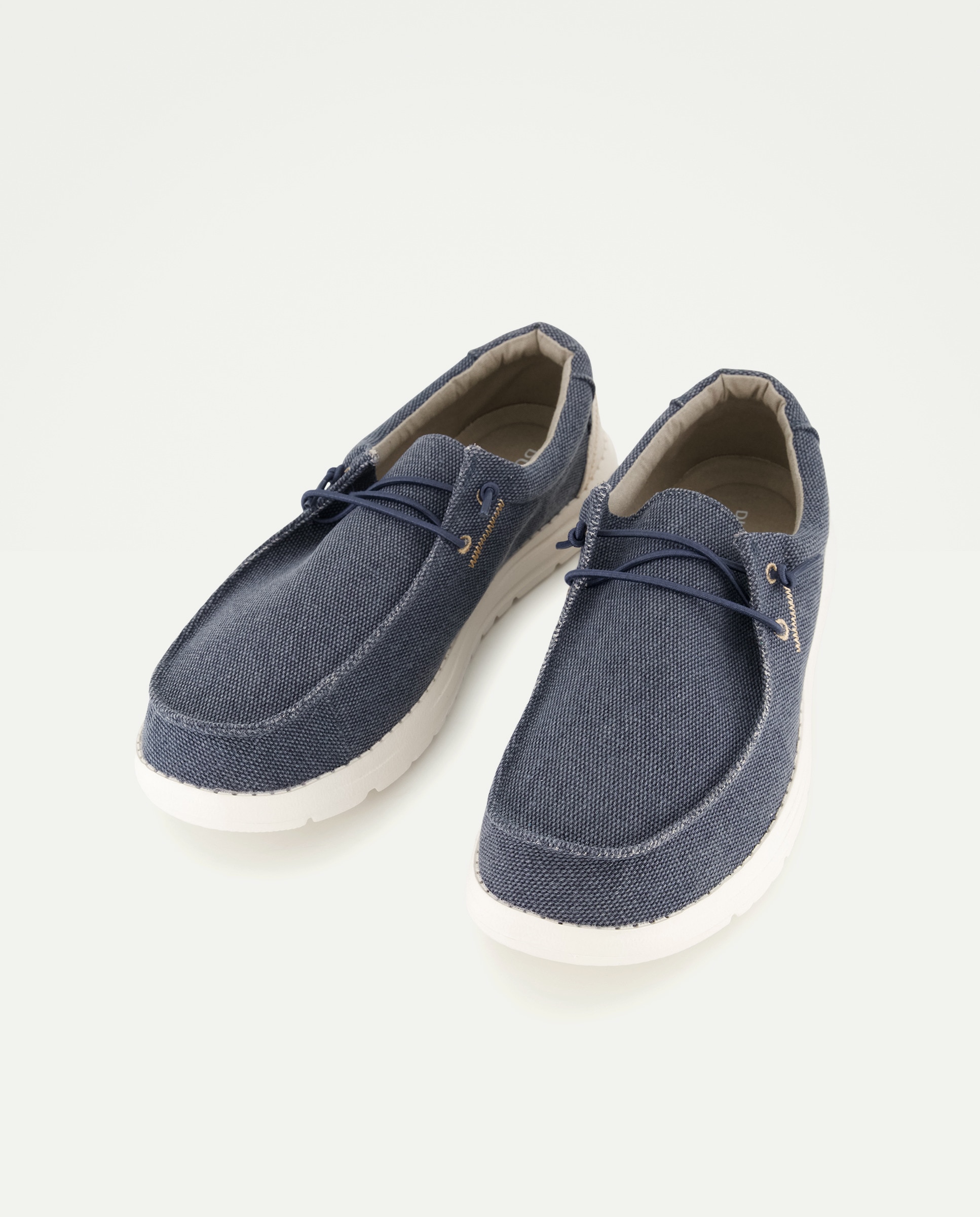 Sapatos Wallabee 430 Azul Escuro-2