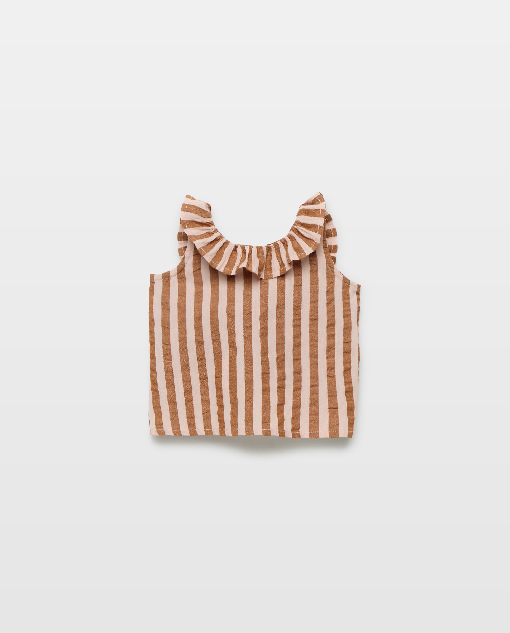 Imagen 0 de Blusa bebé niña rayas set