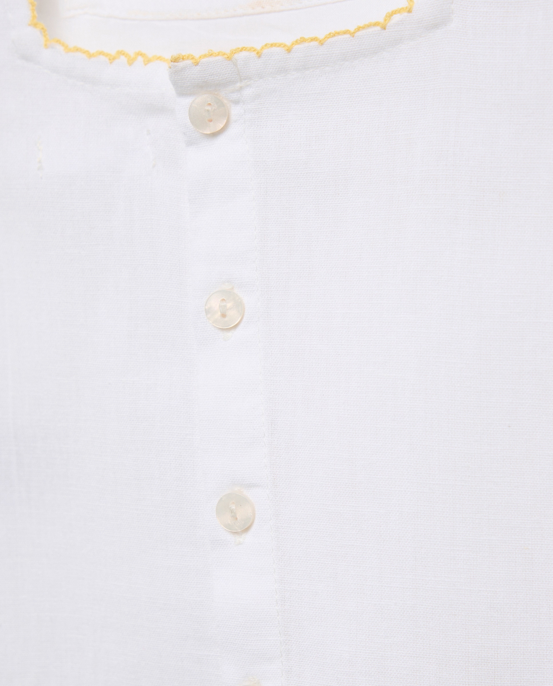 Blusa bebé niña bordados Blanco-3