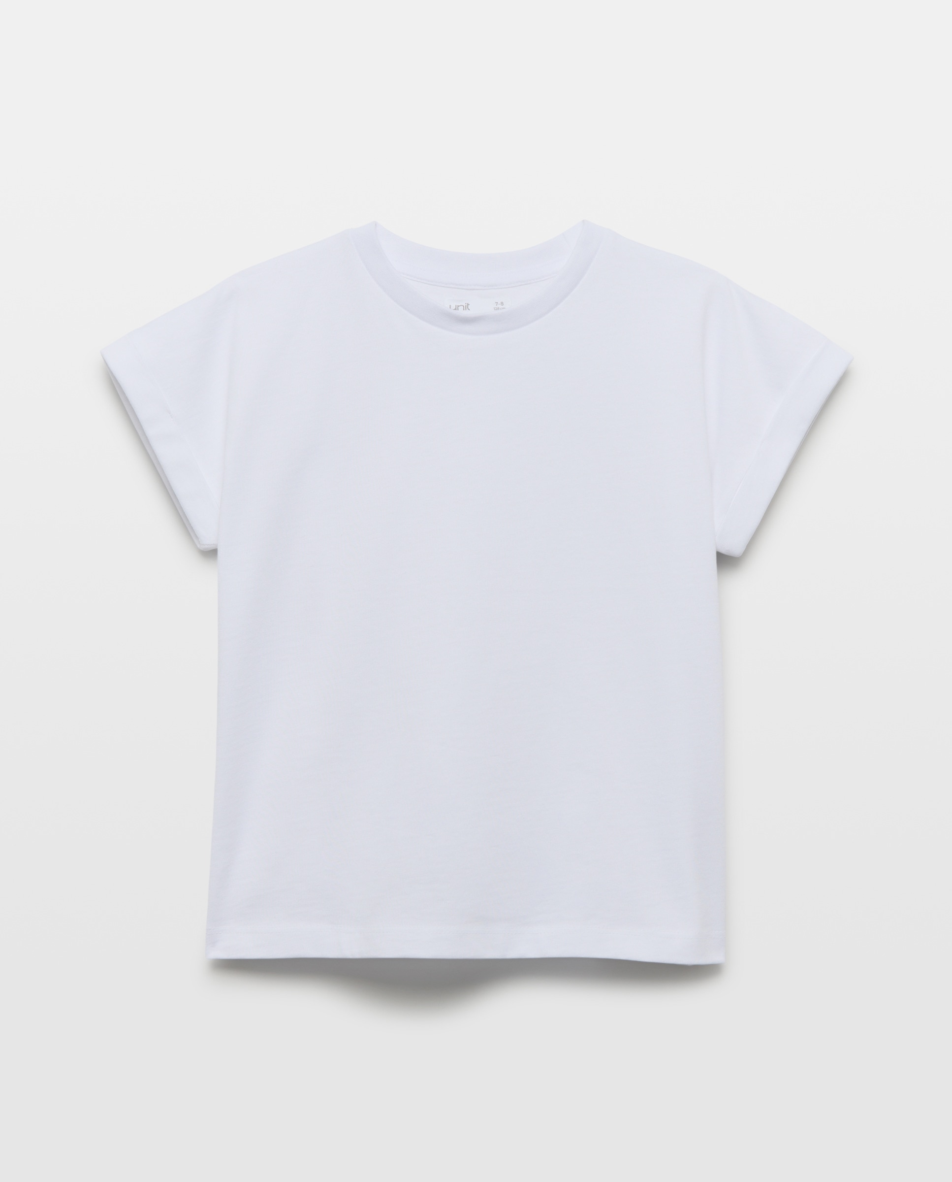 Imagen 0 de Camiseta niña con manga roll up