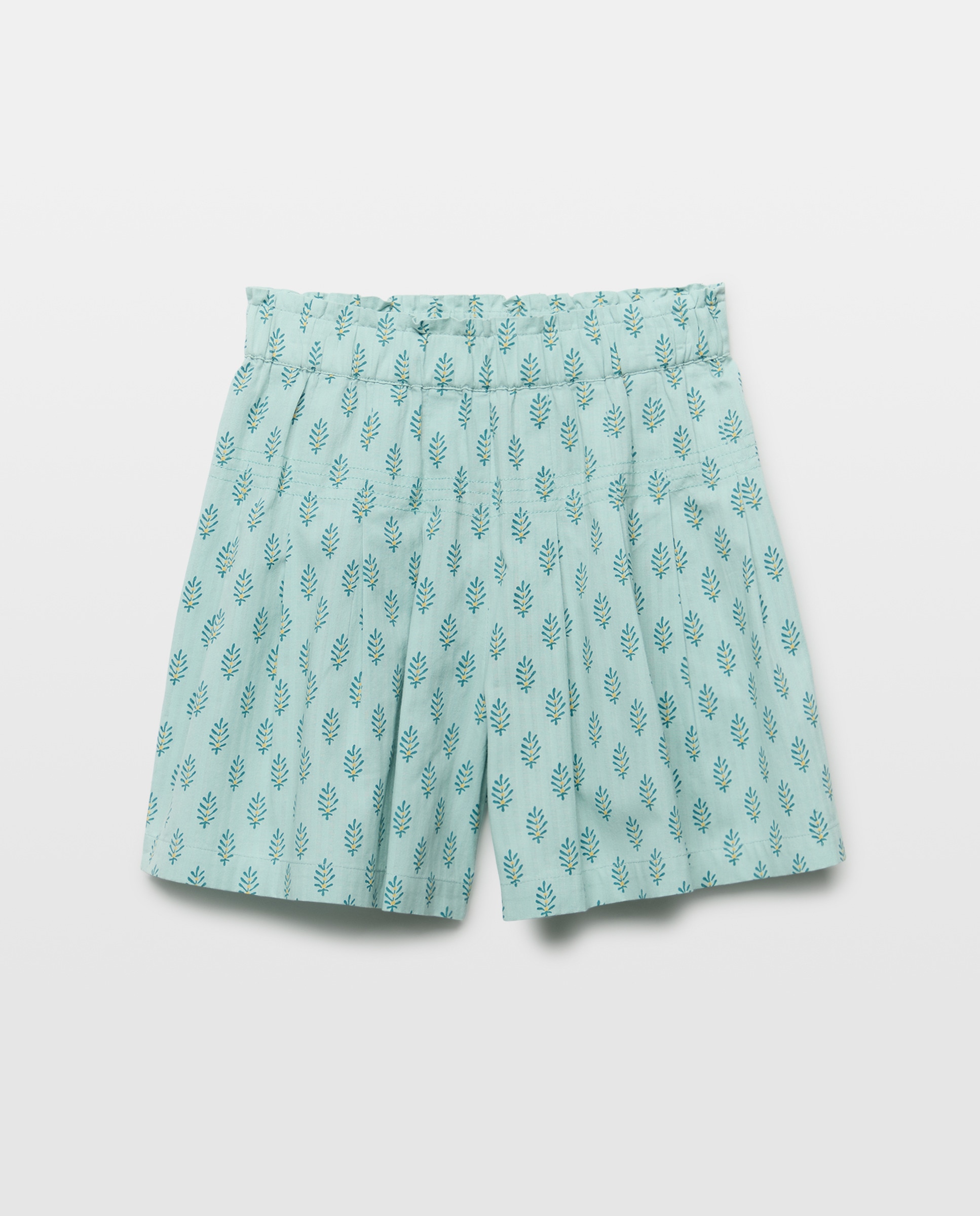 Imagen 0 de Short niña de lino estampado