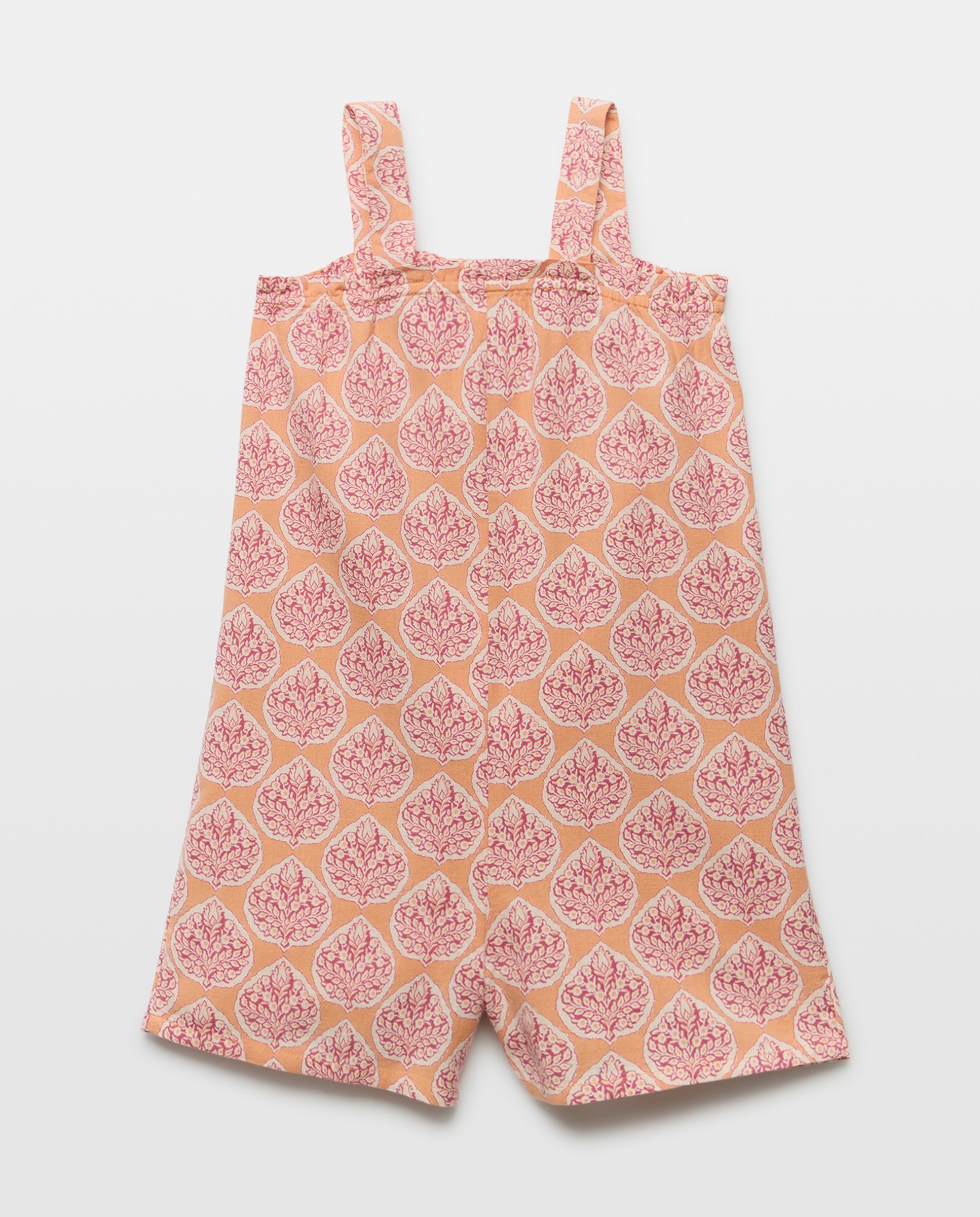 Peto niña lino 660 Naranja-2