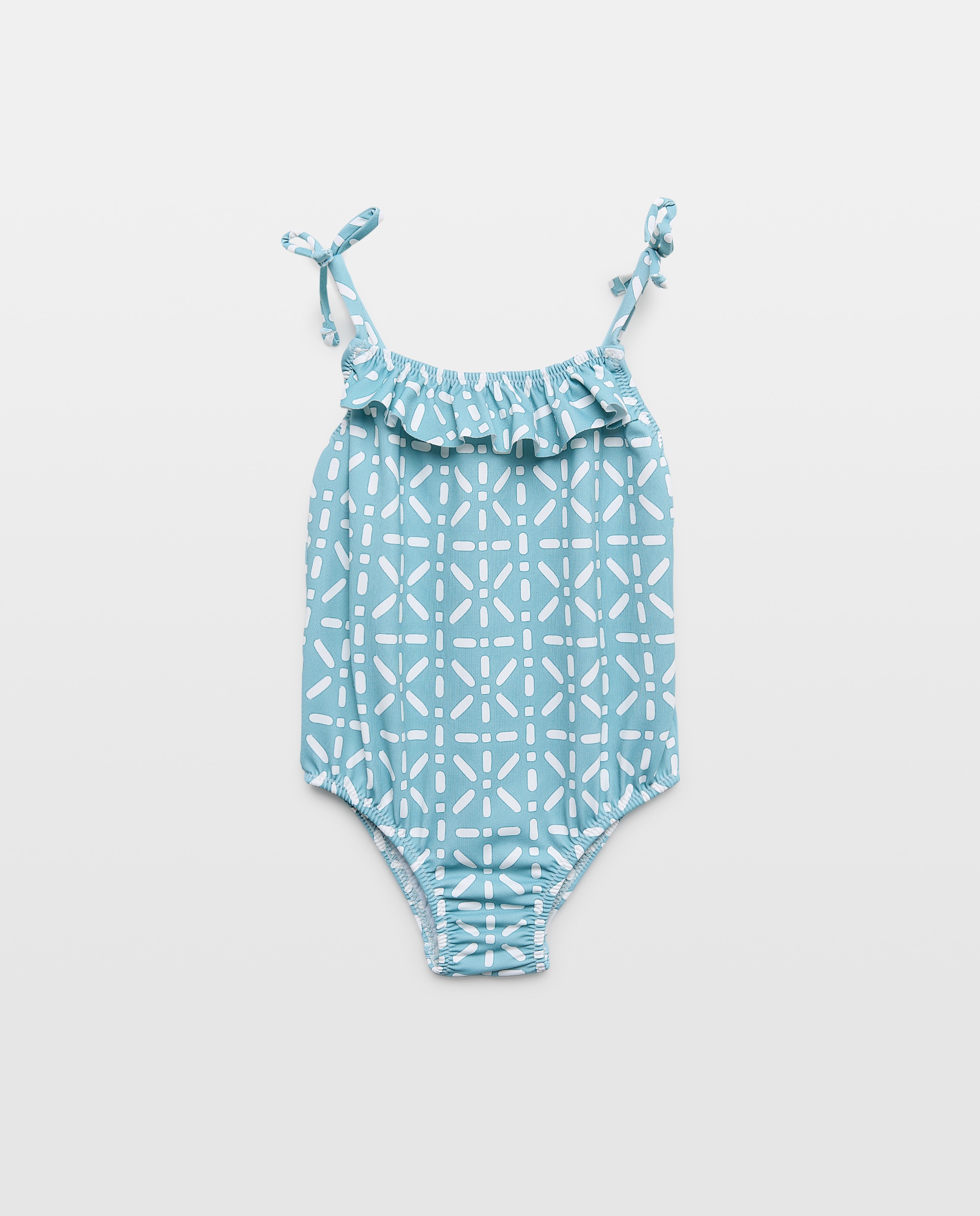 Imagen 0 de Bañador de bebé básico geométrico