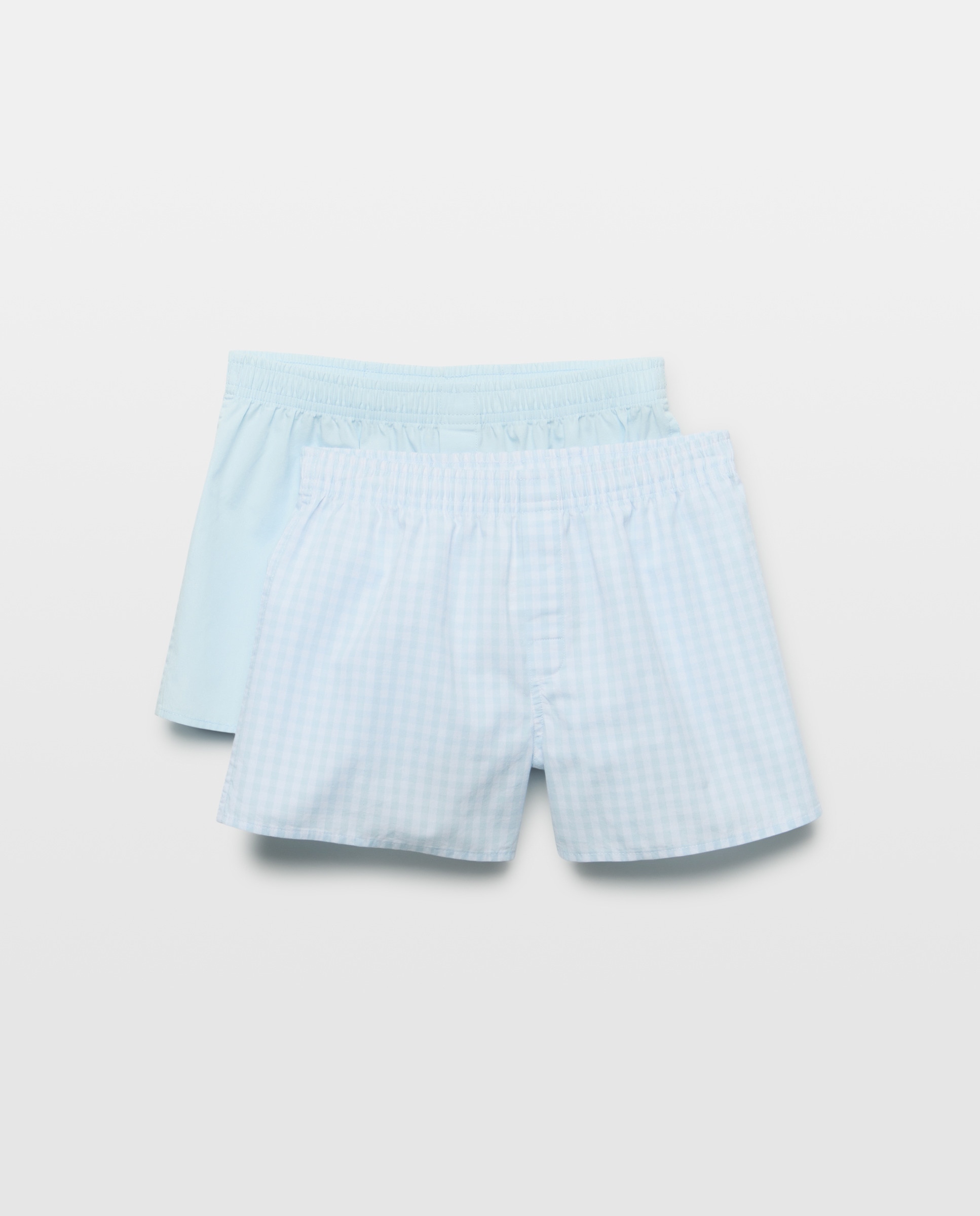 Pack de Dois Boxers de Popelina Multicolor-1