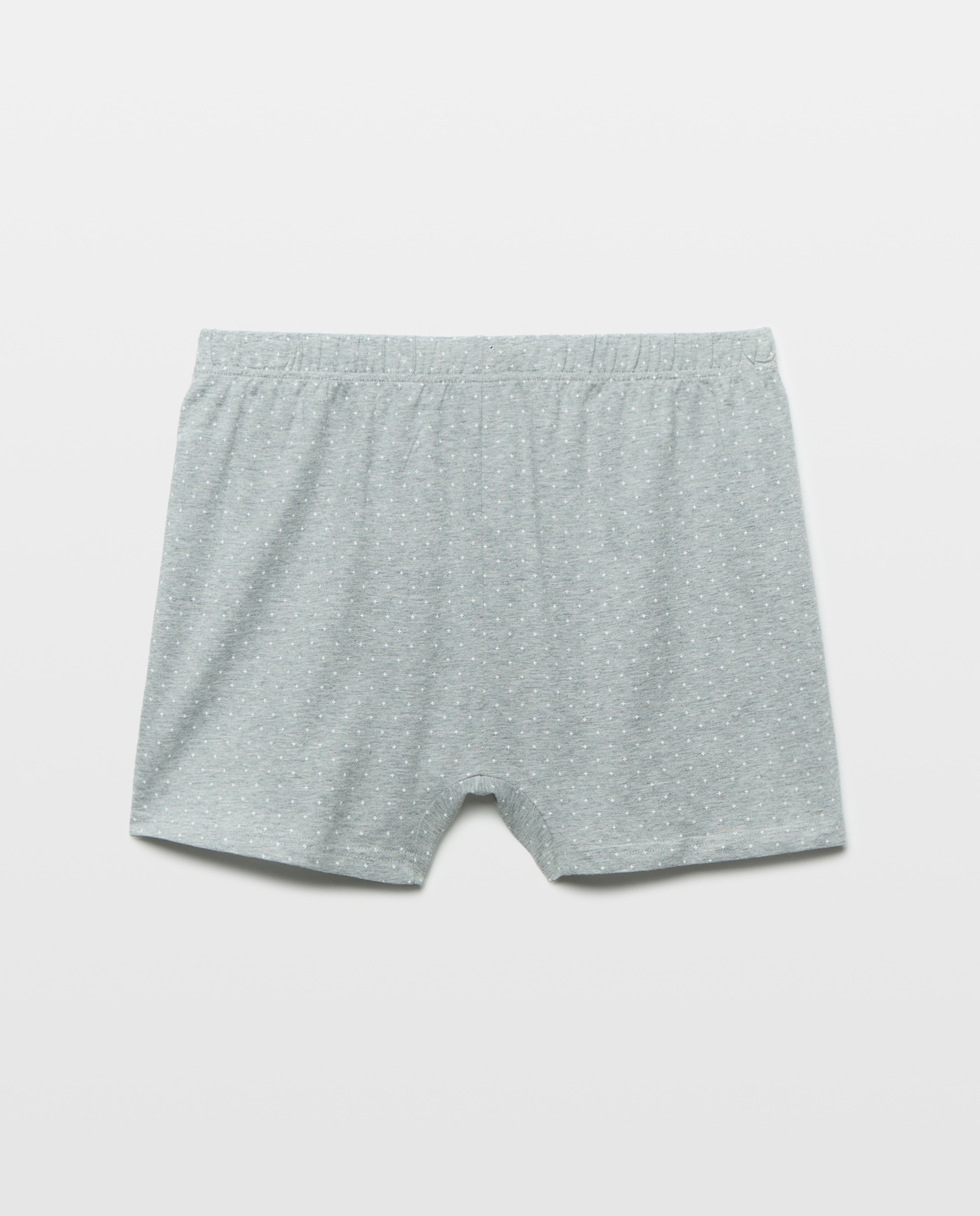 Pack de 3 Boxers de Malha Estampados 820 Cinzento Médio-2