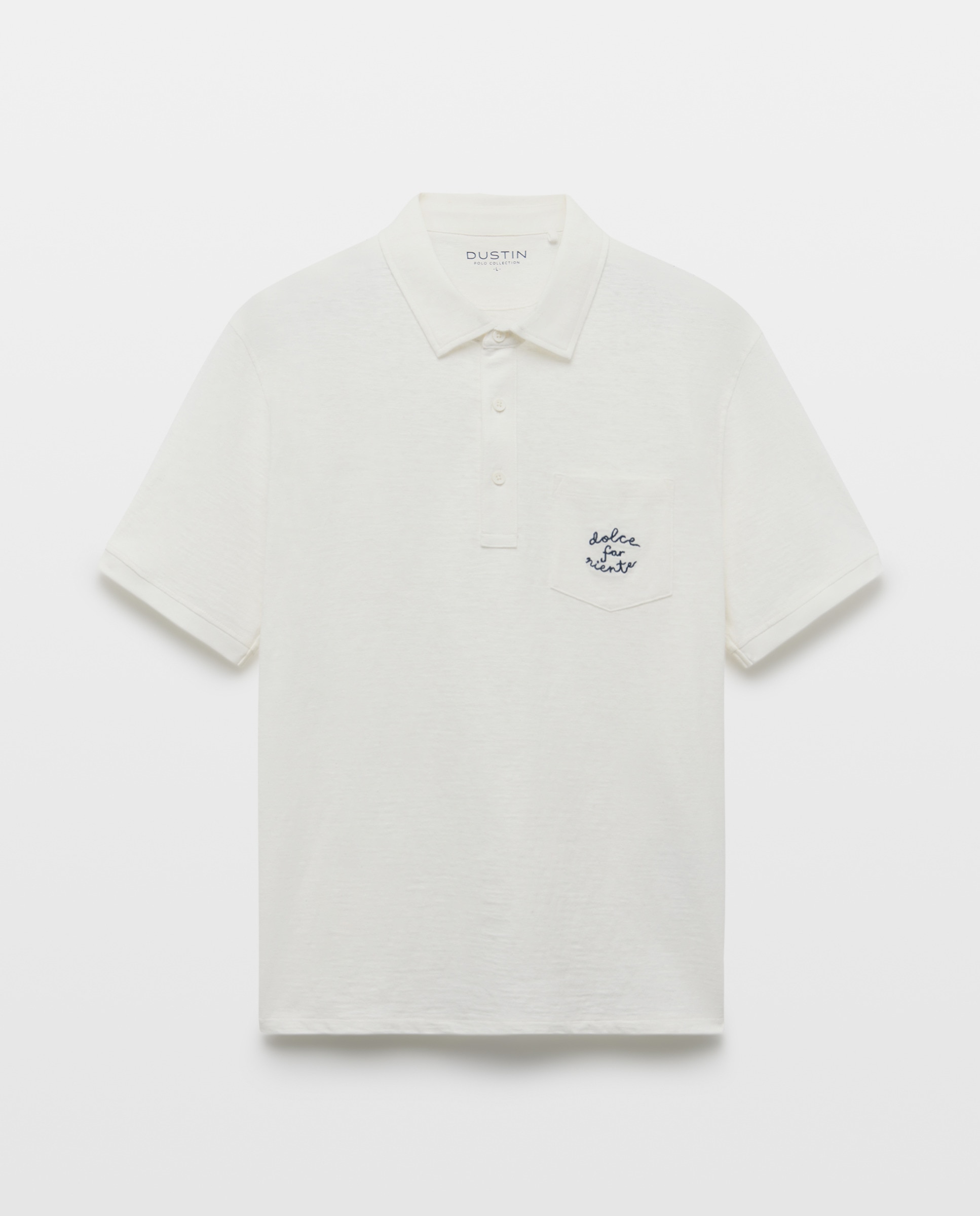 Polo de homem Branco-4