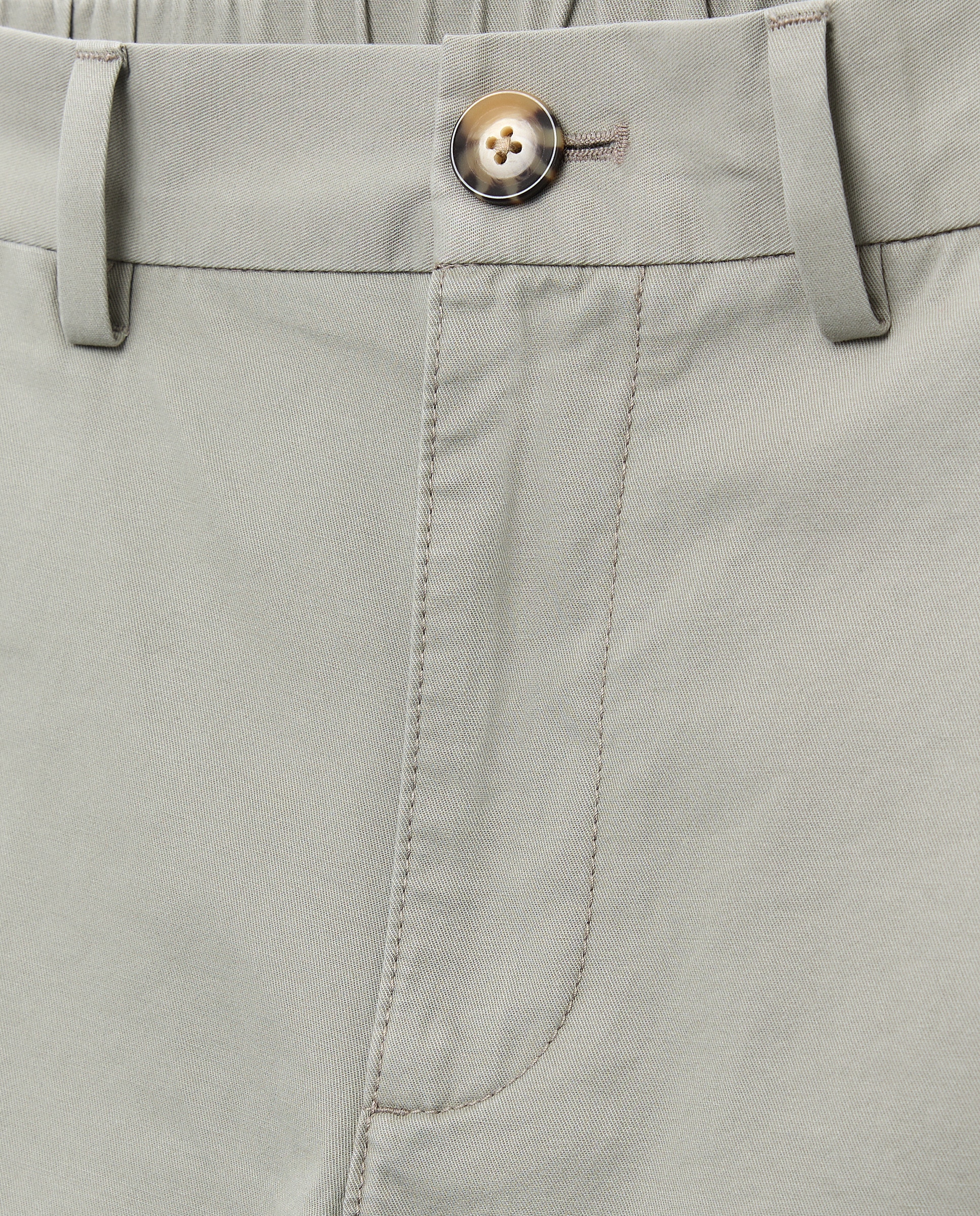 Bermuda hombre chino con goma Visón oscuro-5