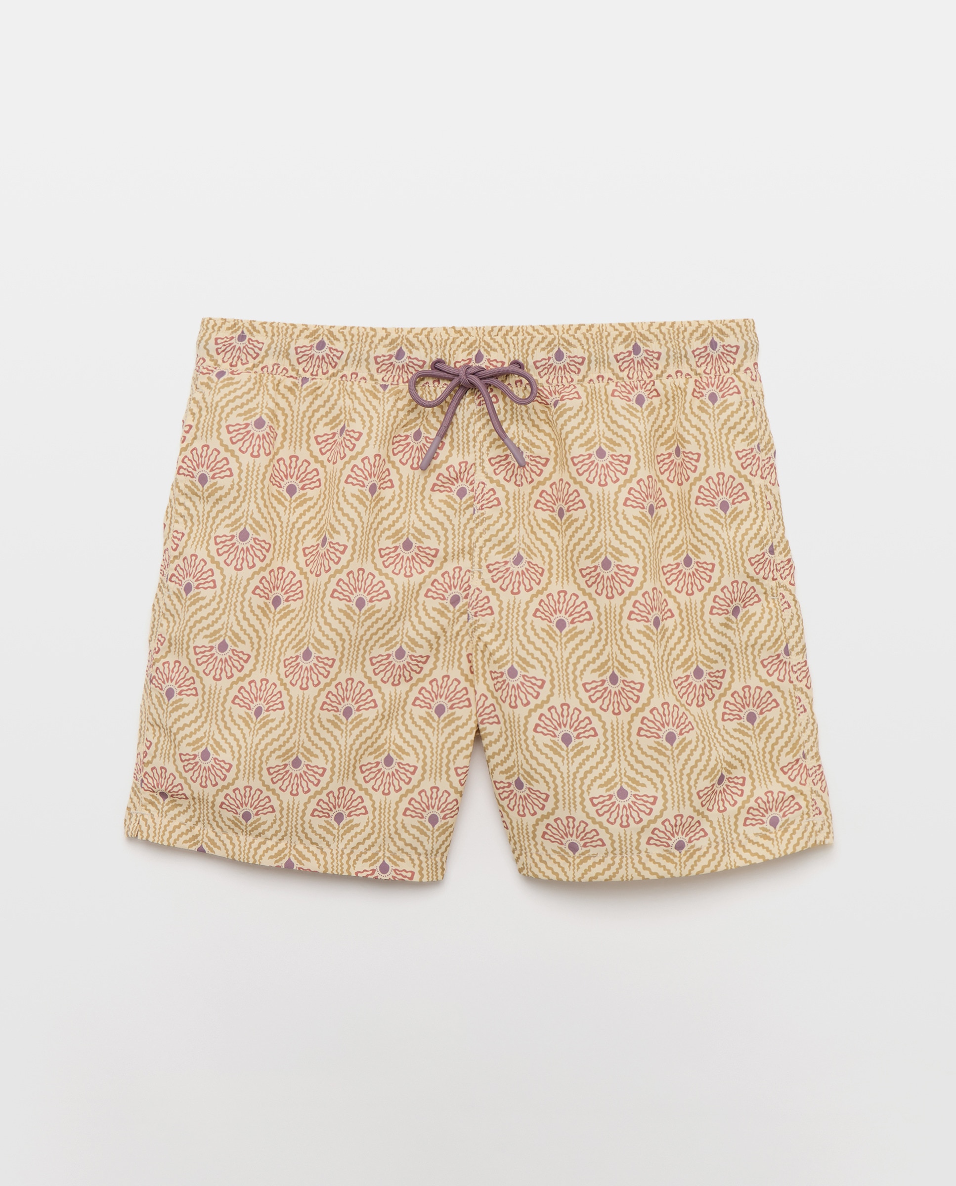 Bañador estampado palmeras 150 Vainilla-3