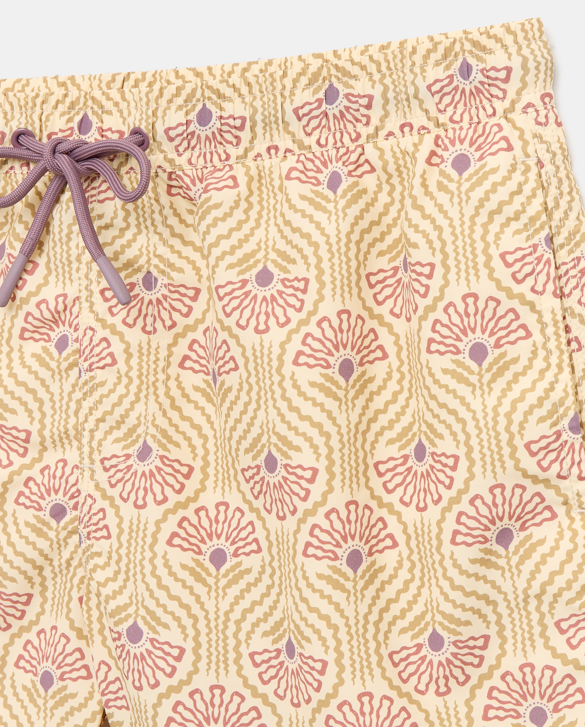 Bañador estampado palmeras 150 Vainilla-4