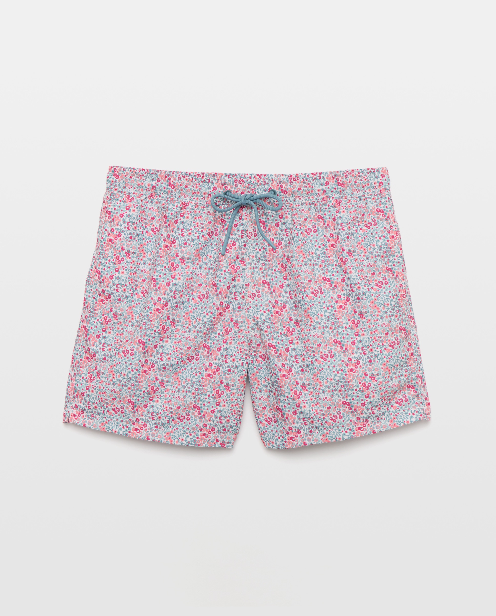 Bañador estampado florecitas 600 Rojo-3