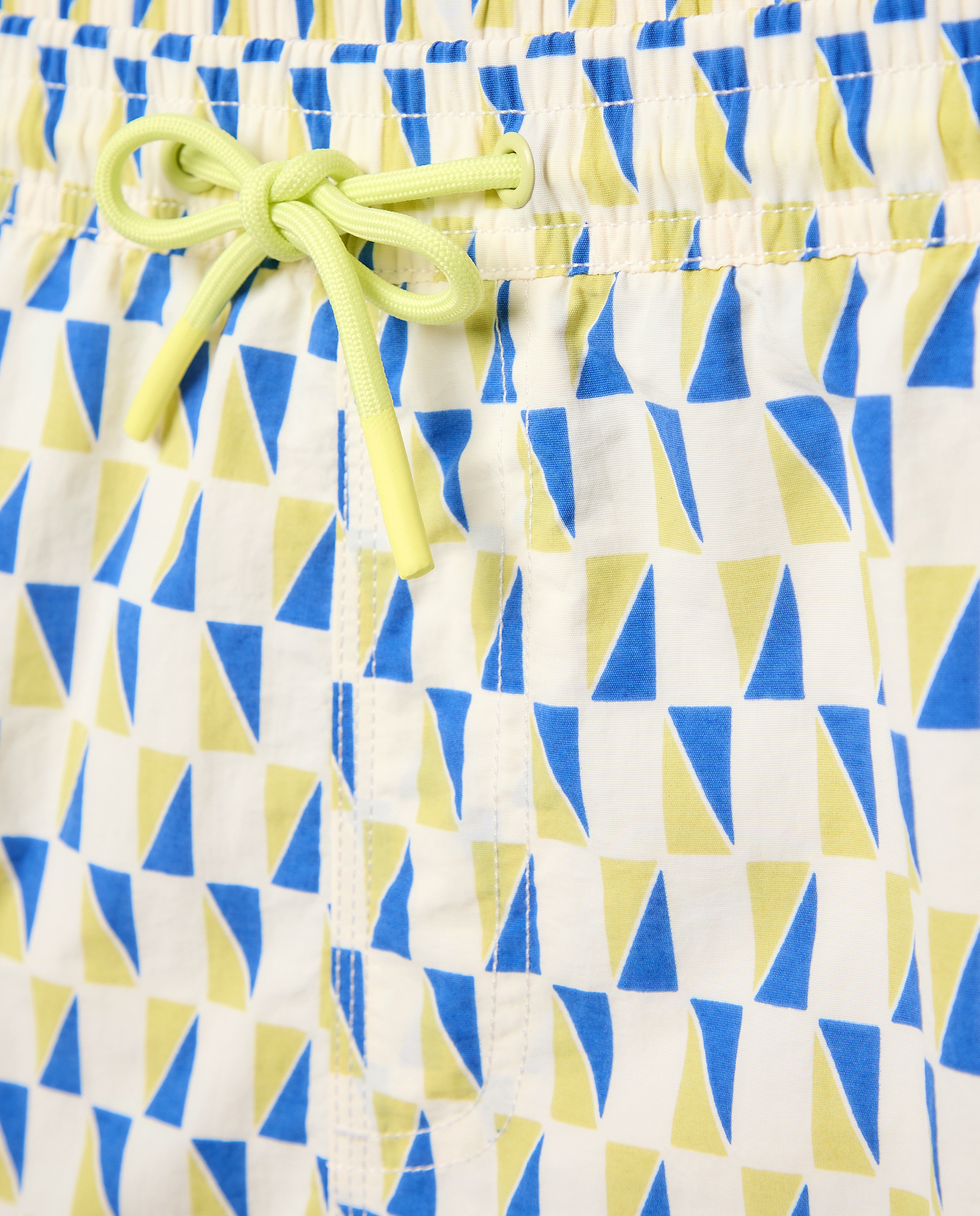 Bañador estampado geométrico hombre 120 Crudo-4
