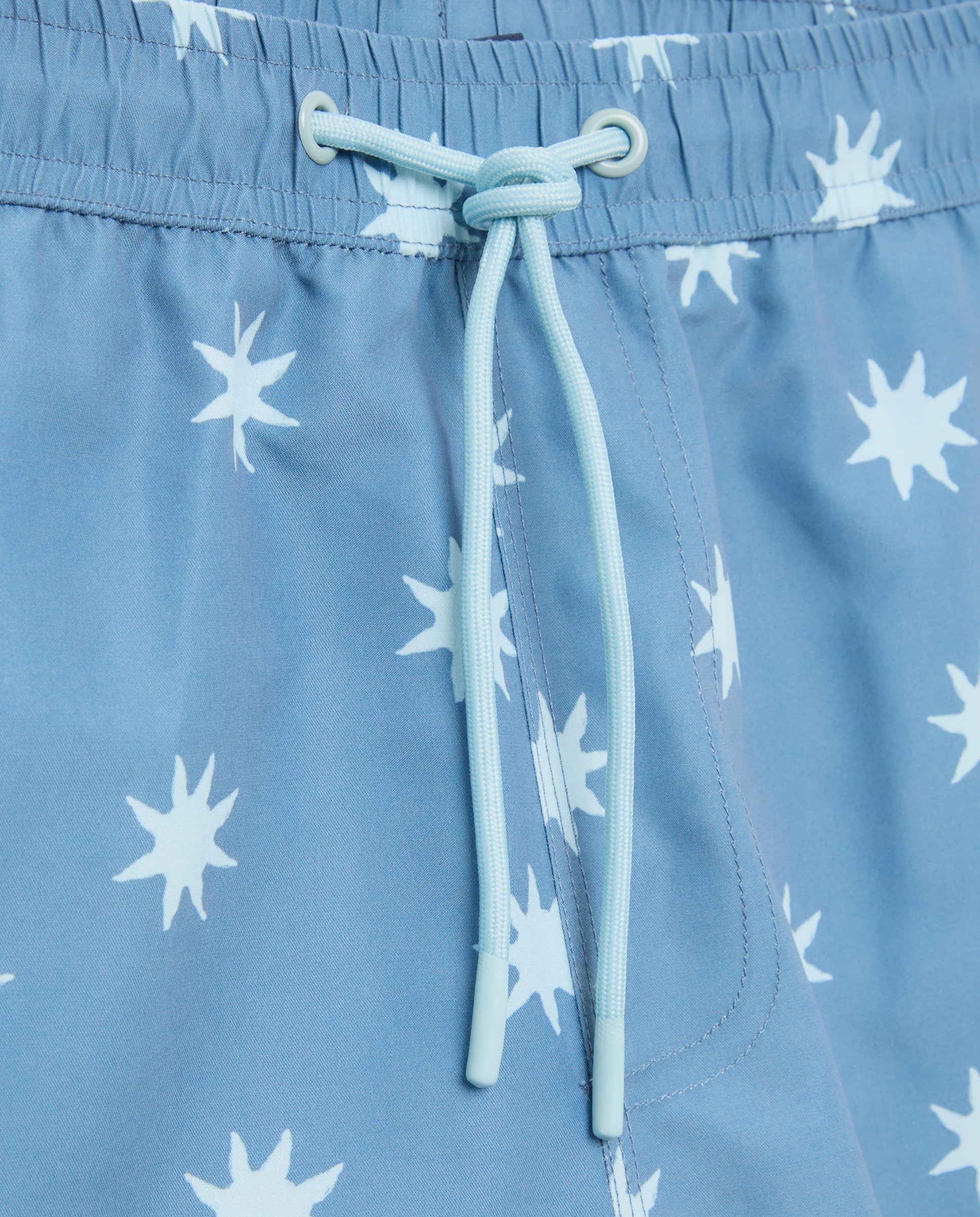 Bañador estampado soles hombre 400 Azul-4