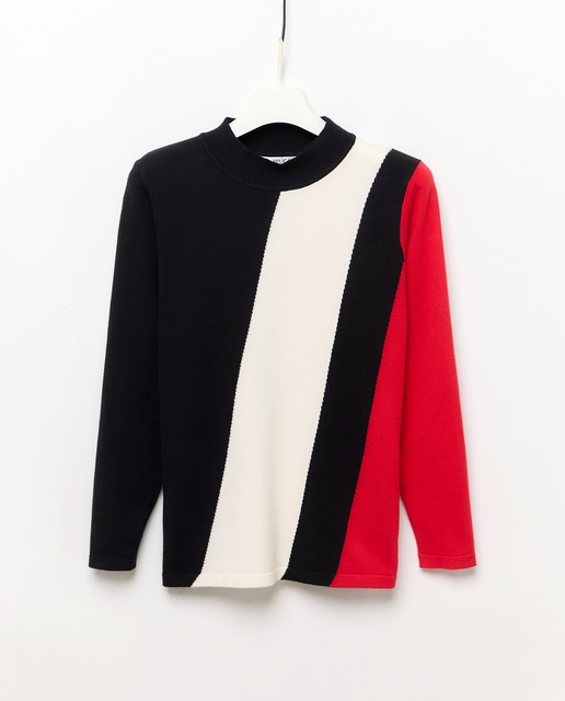 Imagem 0 de Camisola de malha lisa com manga comprida