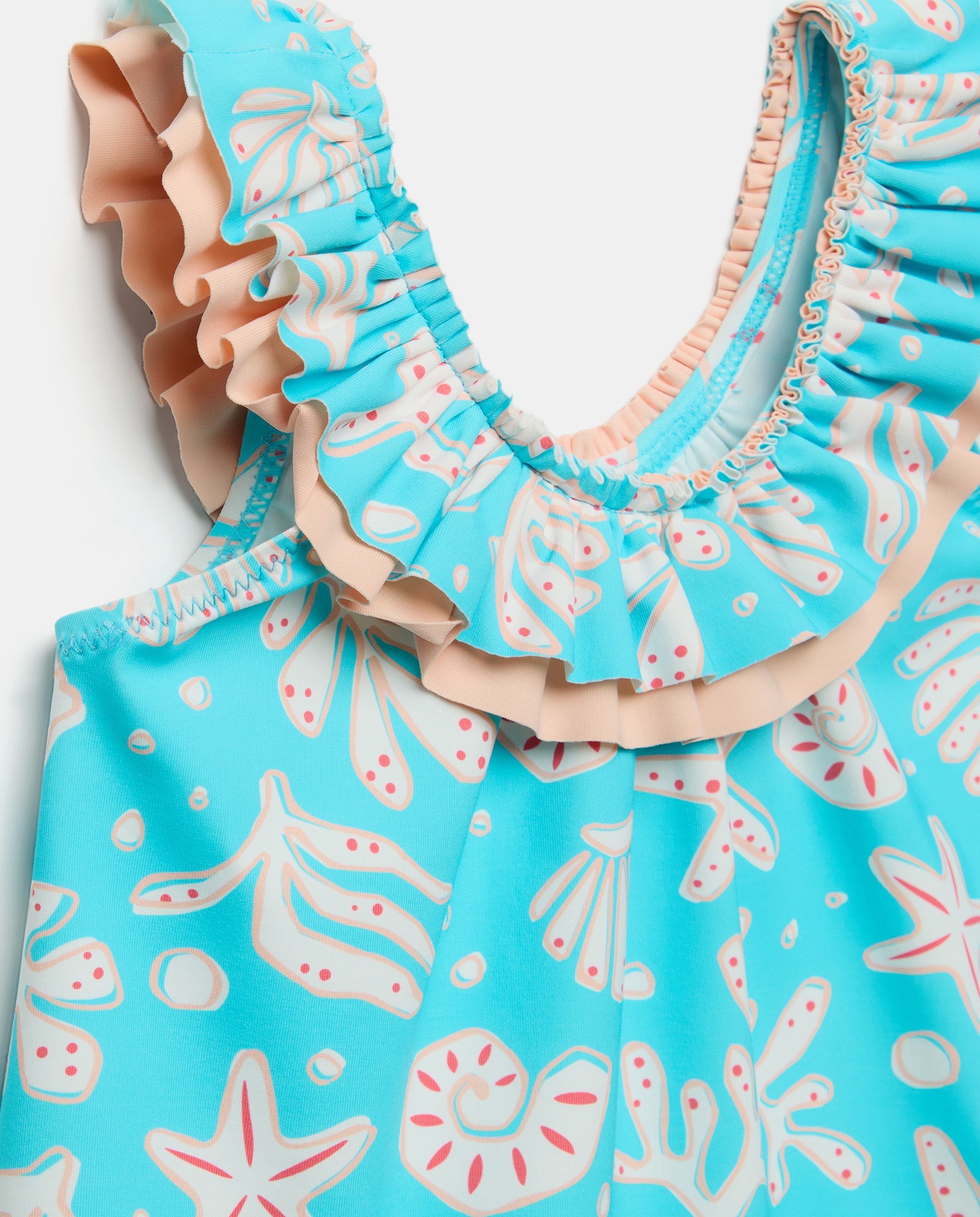 Conjunto de Bebé às Cores com Conchas de Perfil Baby El Corte Inglés Verde-3