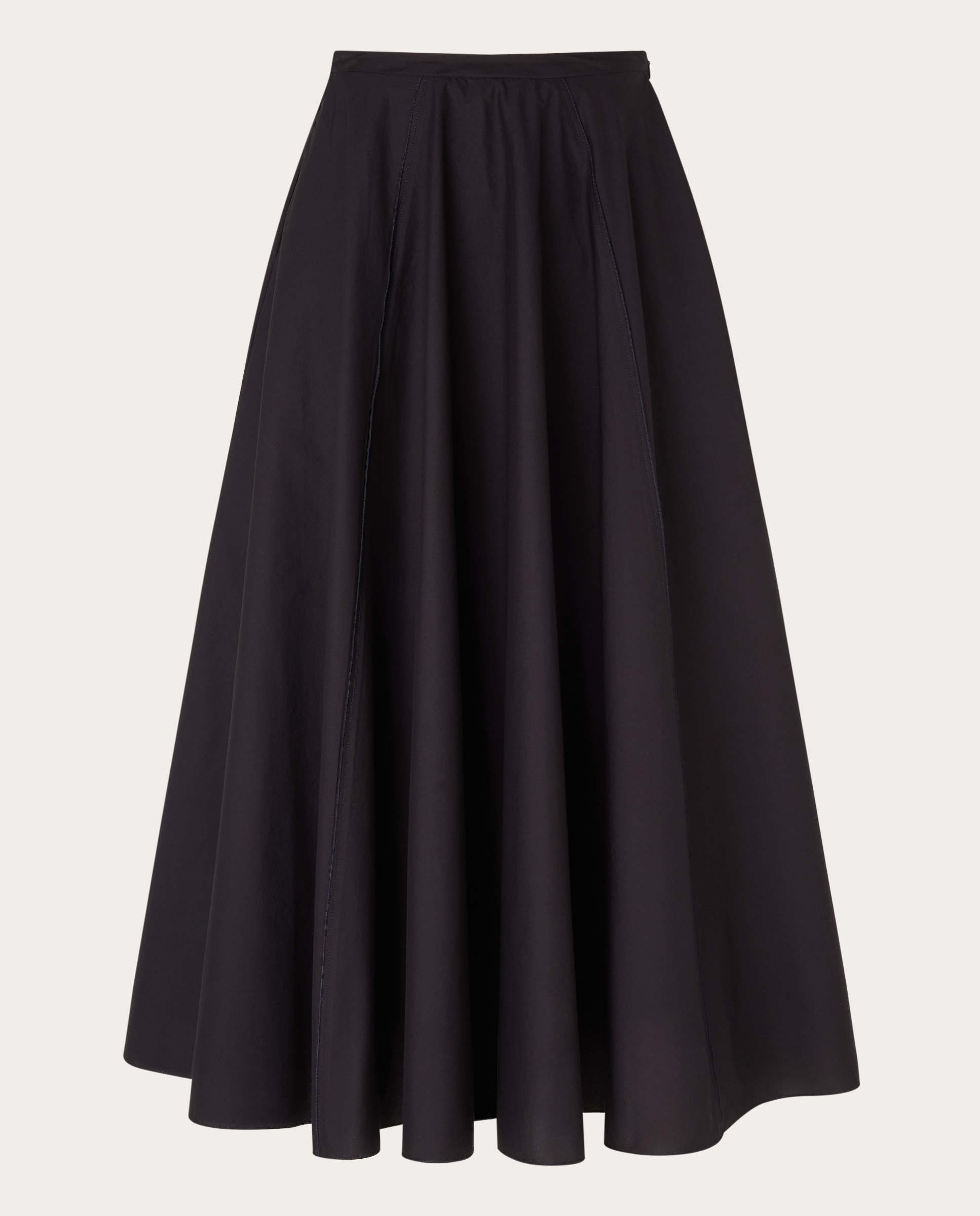 Imagem 0 de Saia Midi de Popelina