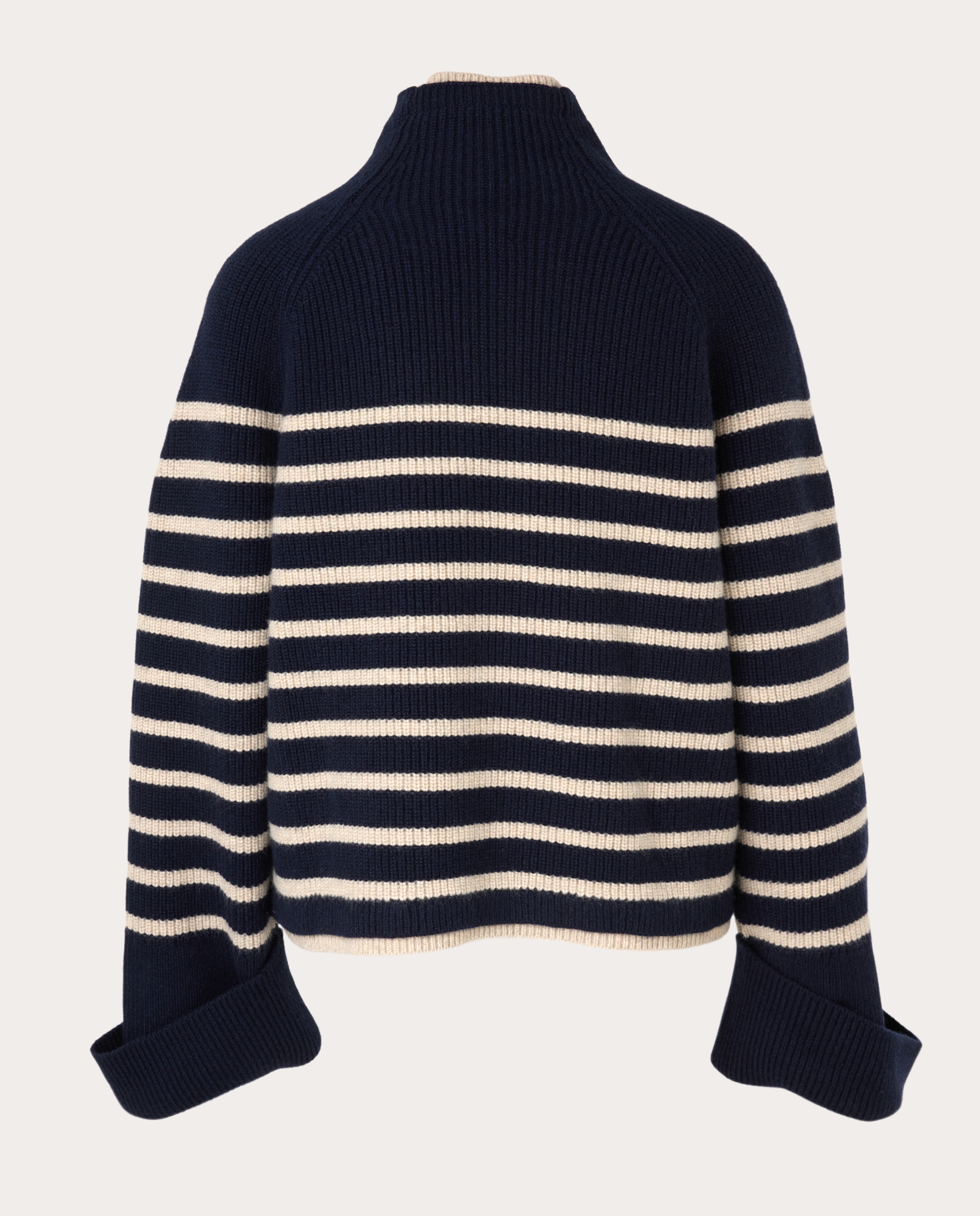 Jersey Ilaria de lana Azul marino-2