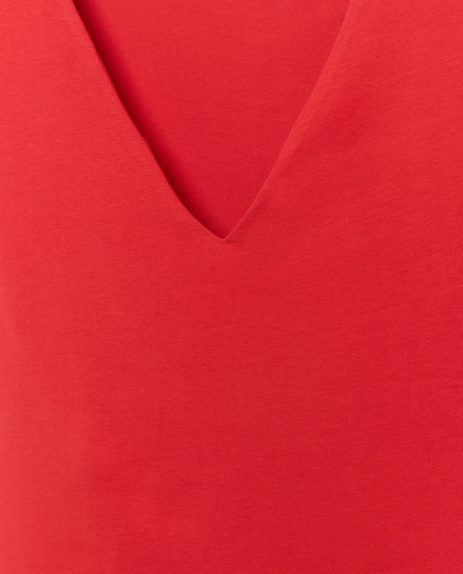 T-shirt sem mangas Açafrão-5
