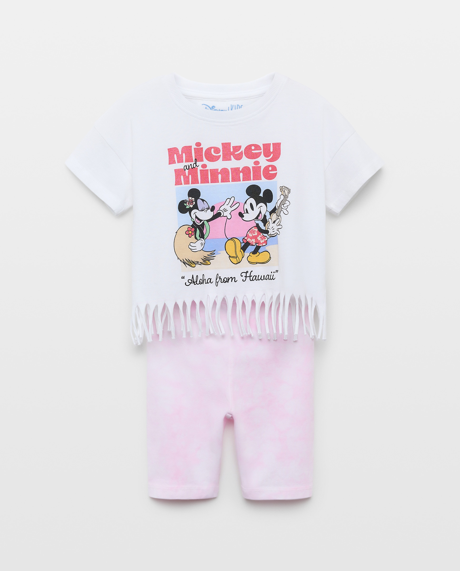 Imagem 0 de Conjunto Curto Minnie & Mickey com Franjas