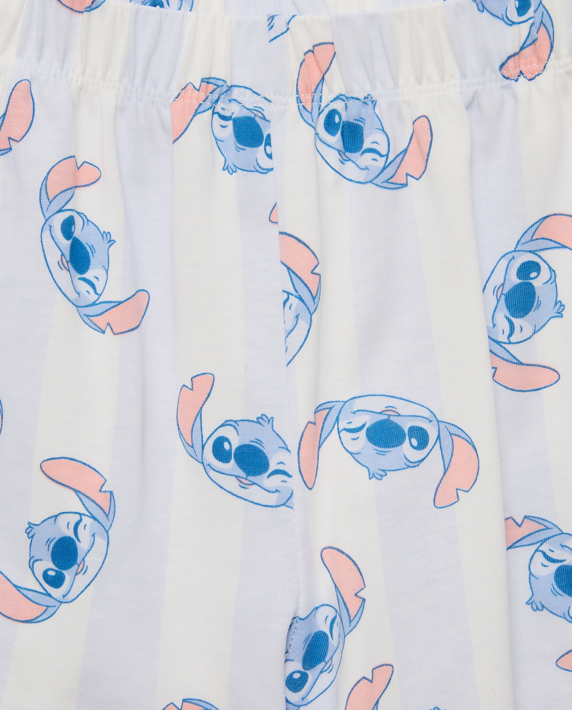 Pijama Curto Lilo e Stitch Branco-2