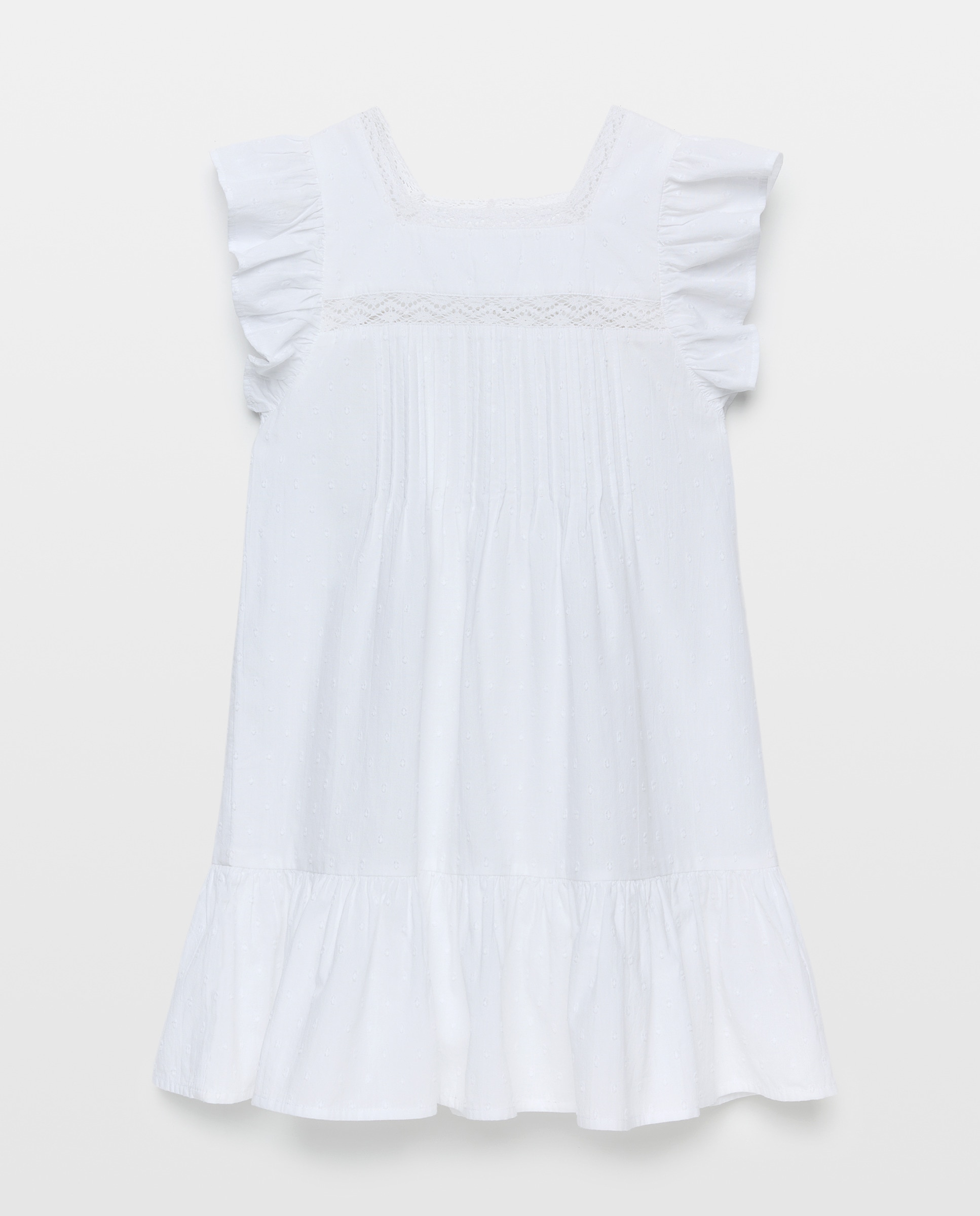 Imagem 0 de Camisa de Dormir Plana de Plumetti com Alças e Pregas