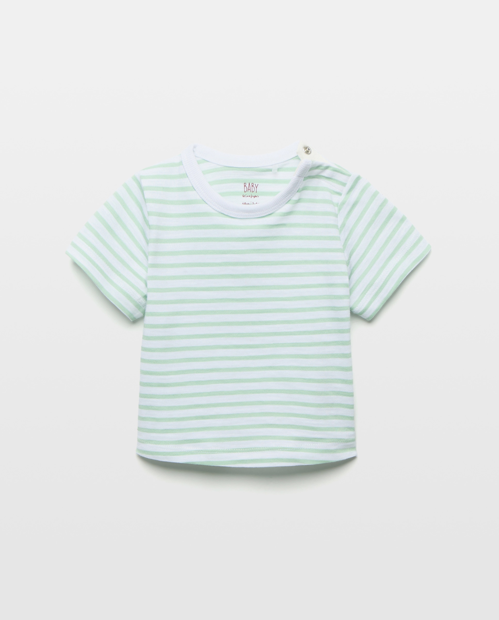 Conjunto de 2 Peças Curto de Bebé Verde-3