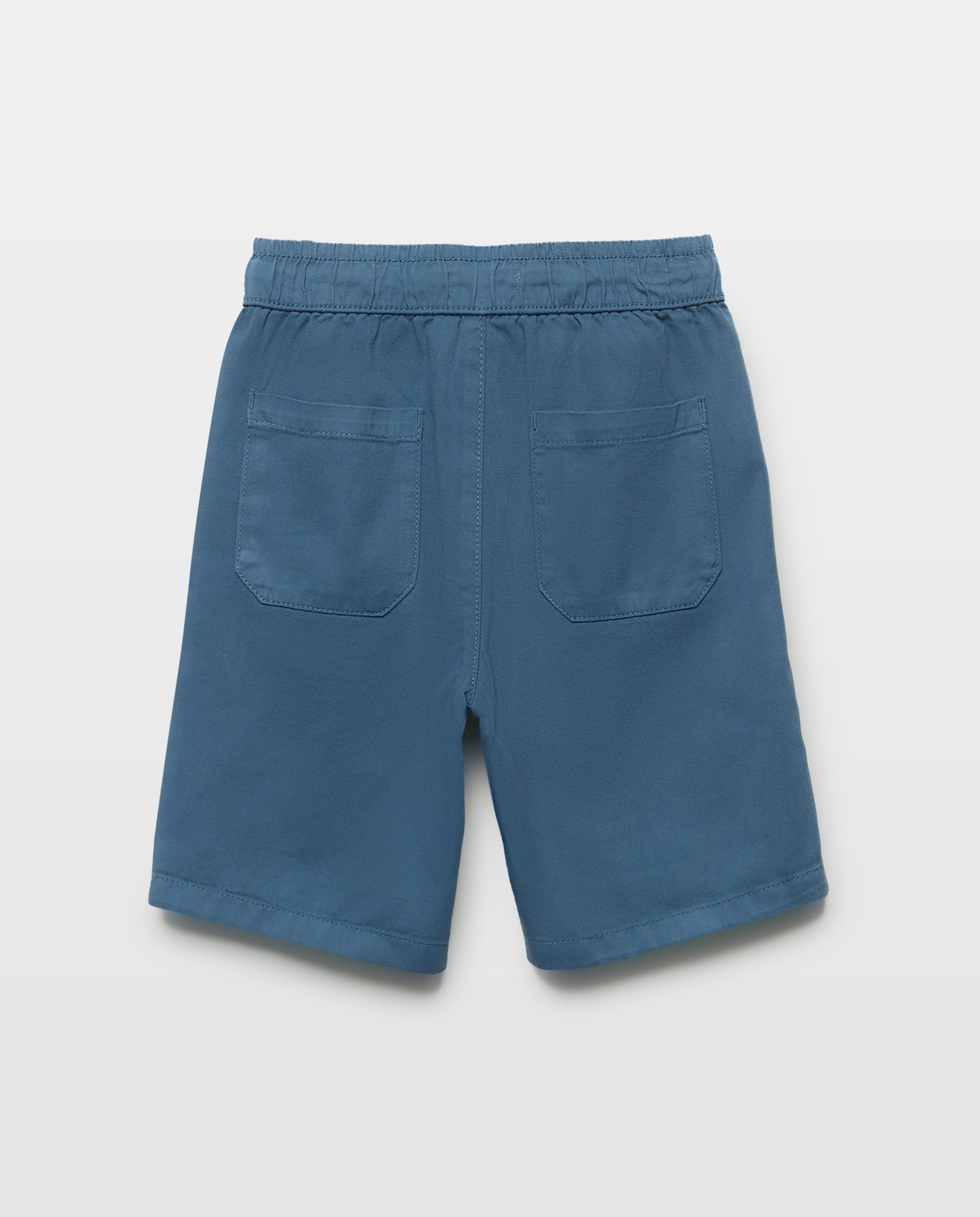 Bermuda de niño twill 430 Azul oscuro-2