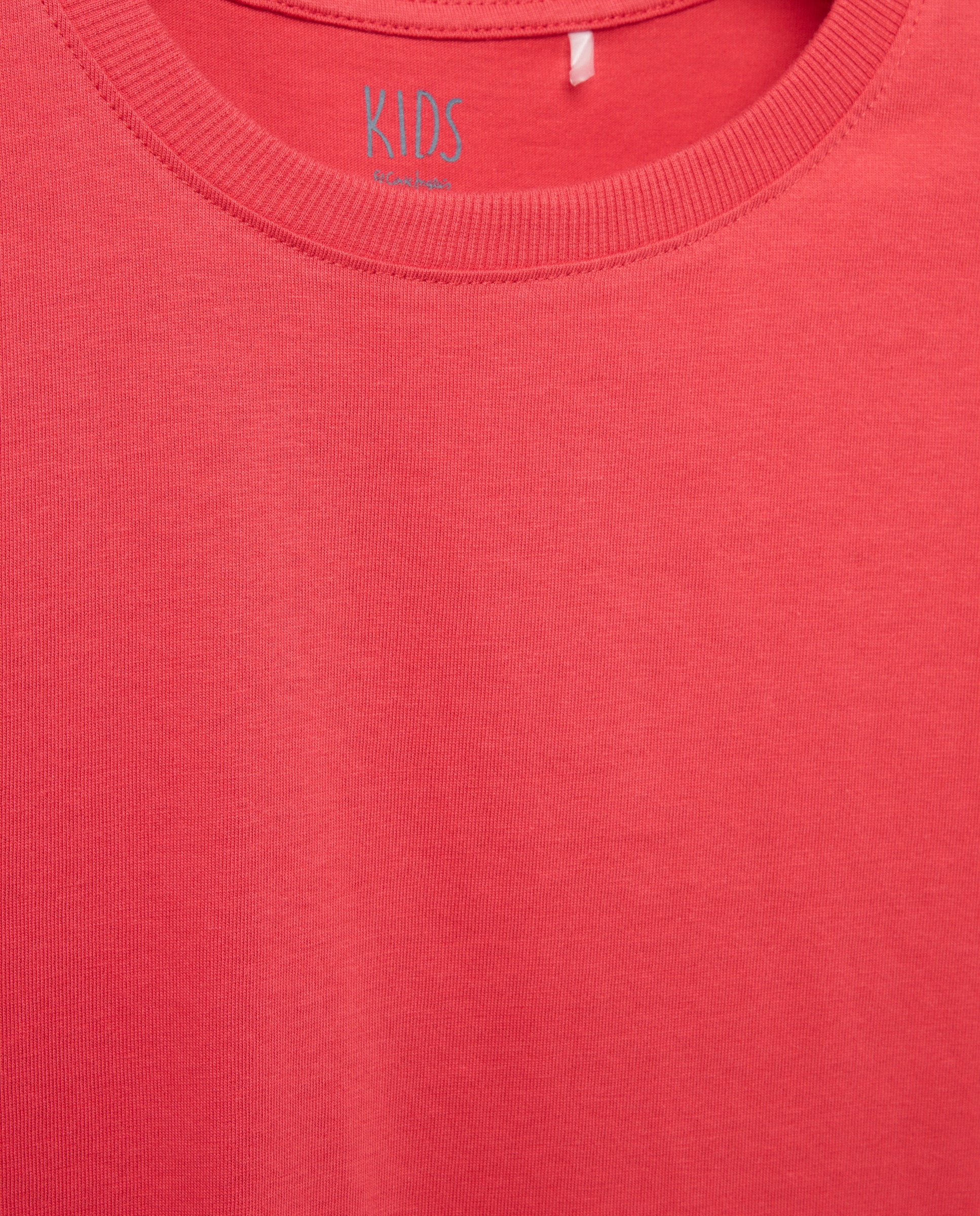 T-shirt Básica Lisa Kids El Corte Inglés 600 Vermelho-5