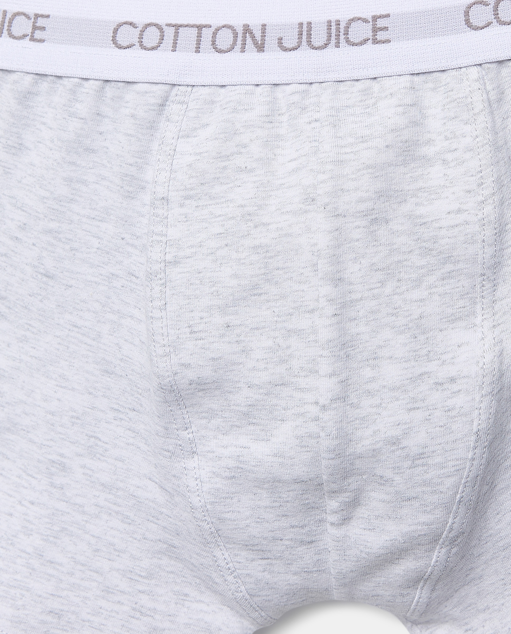 Pack de Dois Boxers Lisos Cinzento-claro-3