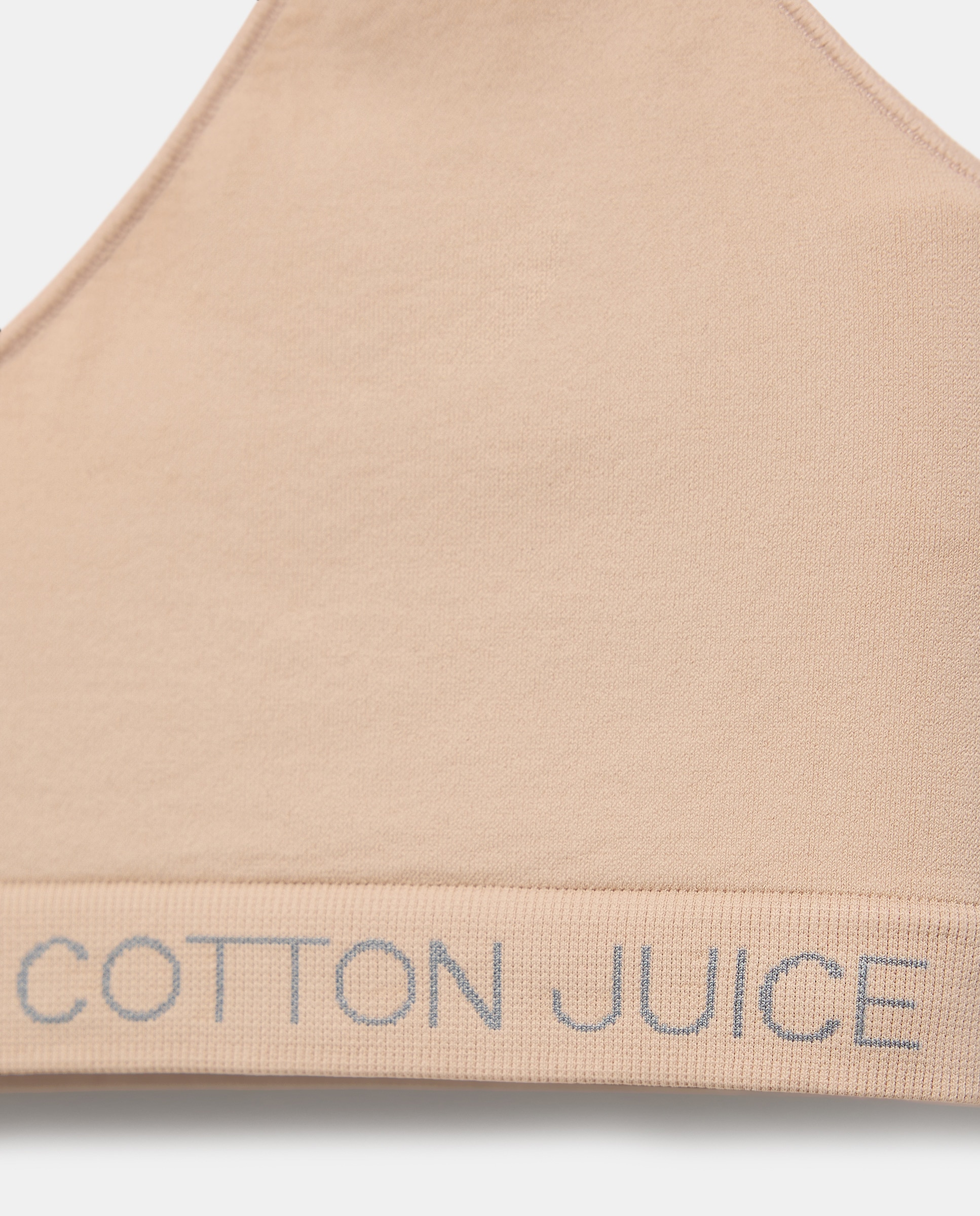 Top sem Costuras Bege-3