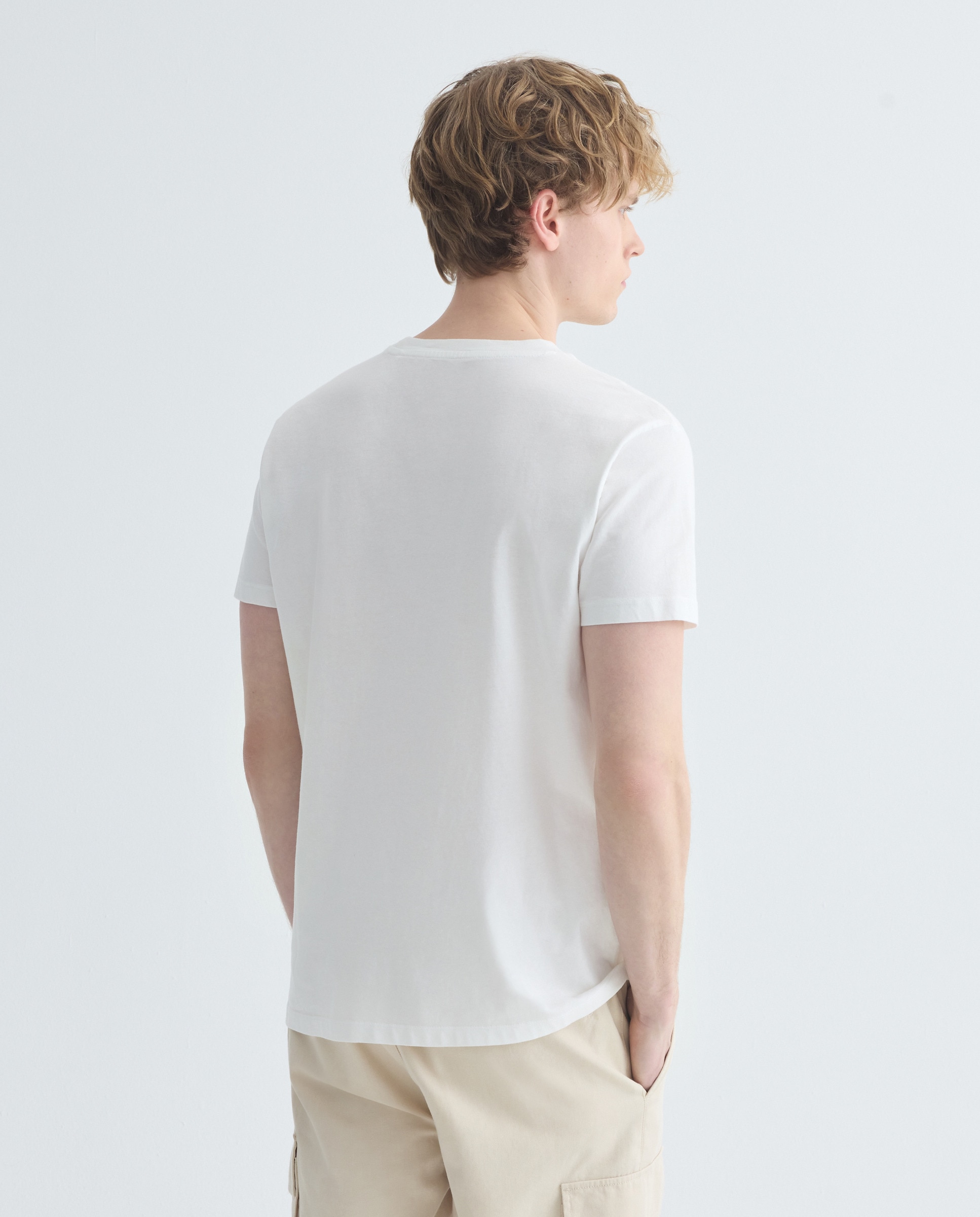 Camiseta de hombre manga corta Paradise Found 120 Crudo-3