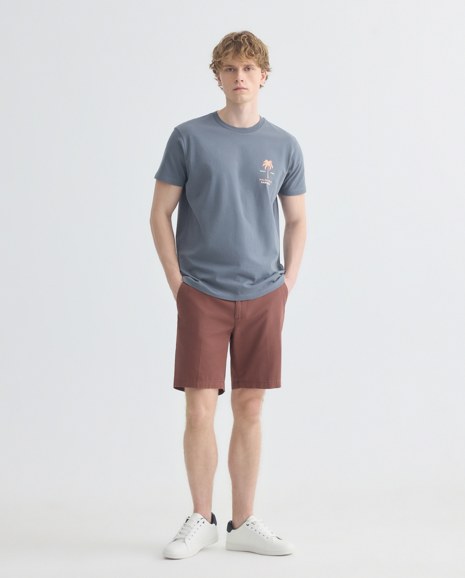 Imagen 0 de Bermuda hombre chino con goma